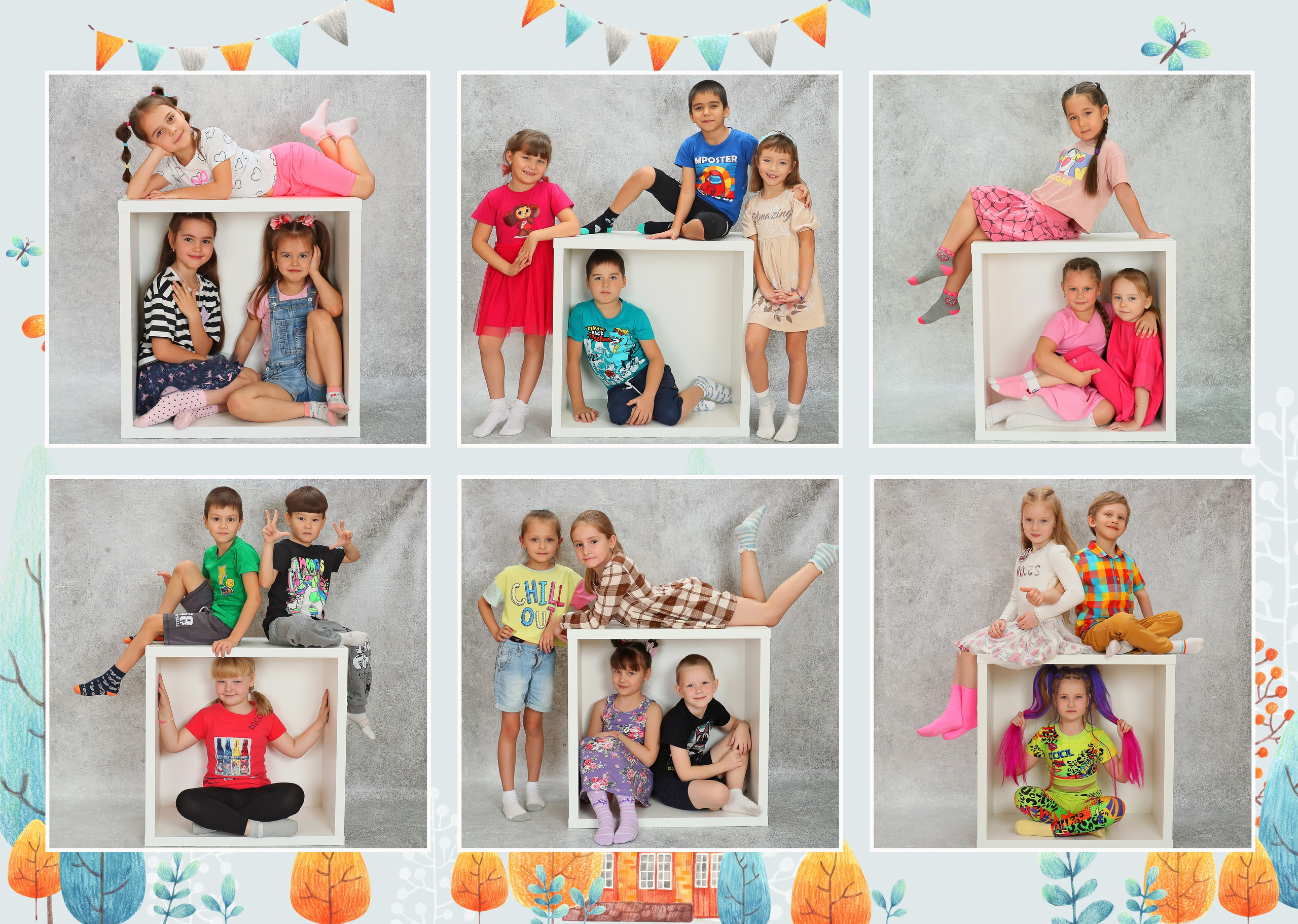 Фотокнига «Кубы в СТУДИИ». Создание стильных выпускных альбомов