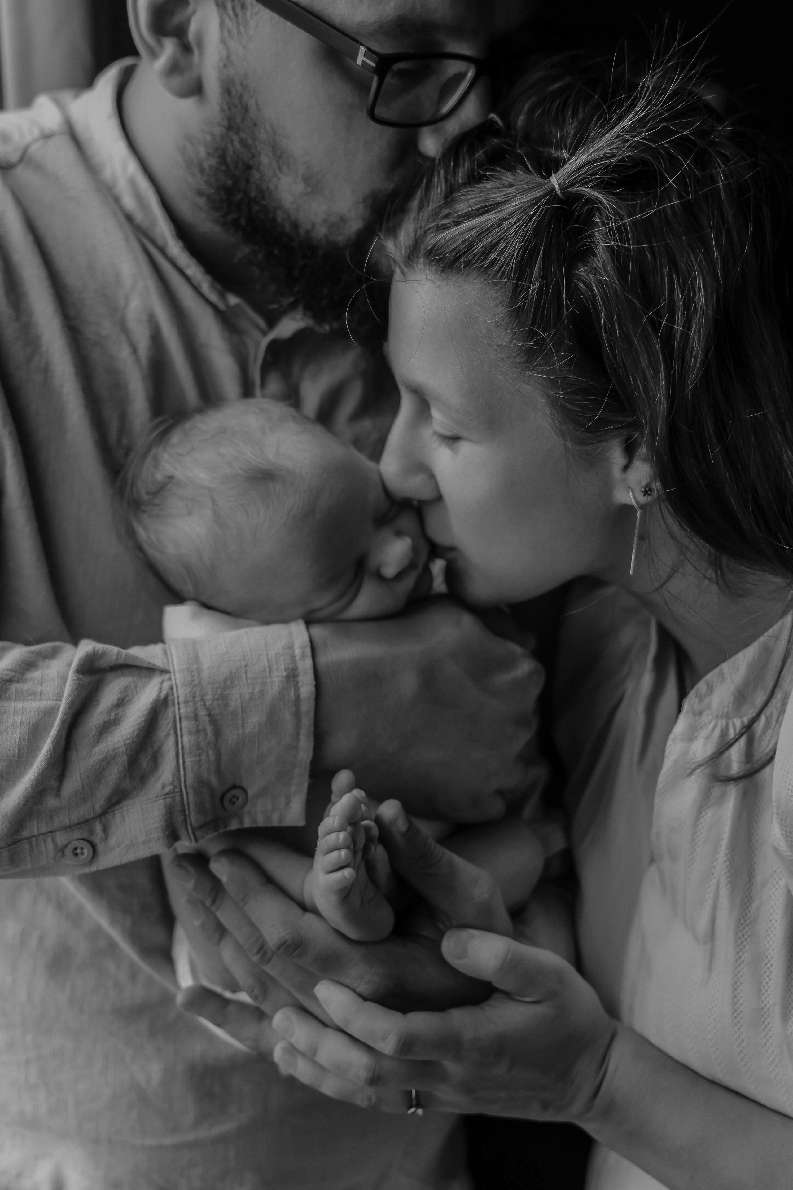 Настя Руслан София Ратмир. Фотограф новорожденных