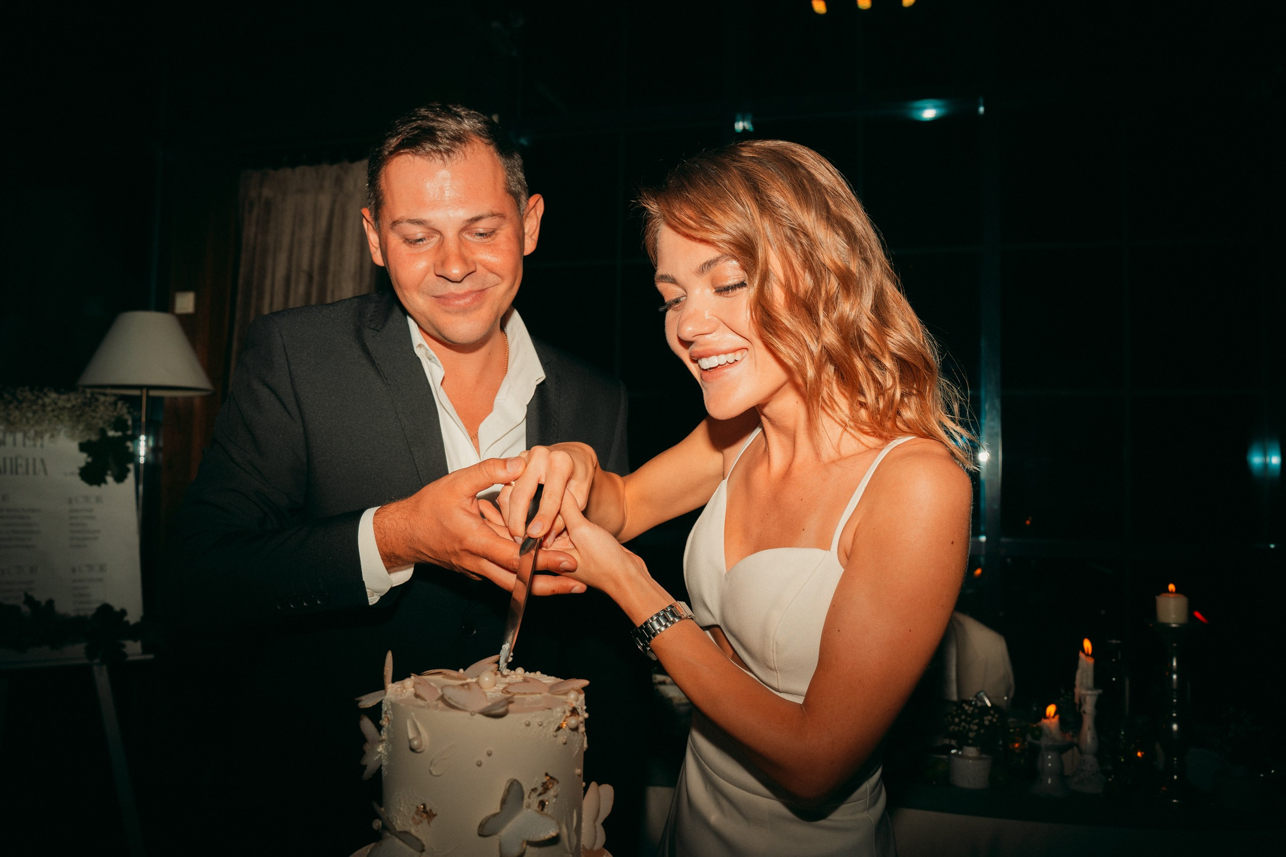 Банкетная съёмка для Алёны и Сергея. Портретный фотограф в Санкт-Петербурге Навардаускас Дмитрий