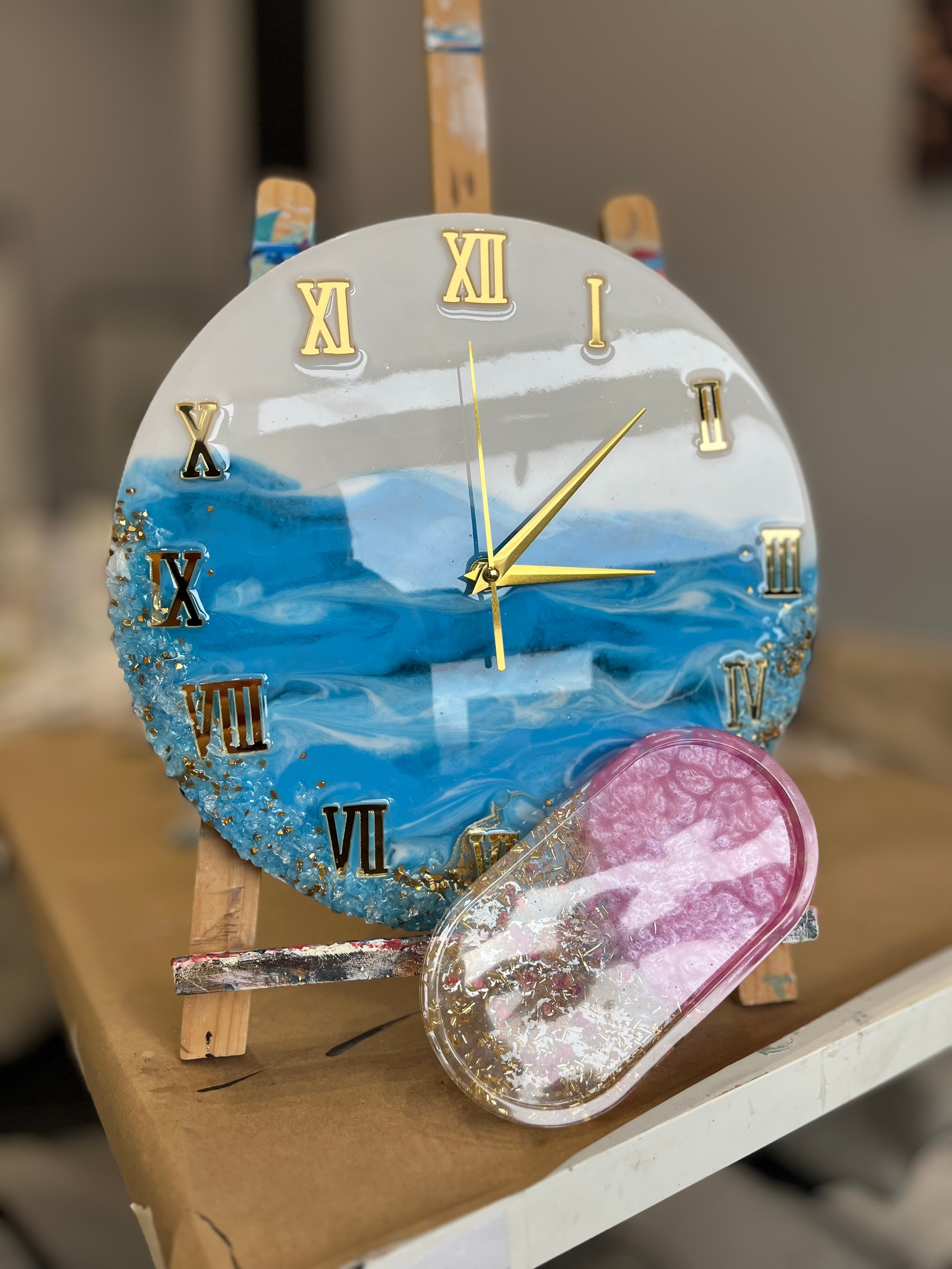 Мастер-класс. Эпоксидная смола. Художник-преподаватель Диляра Хабибуллина