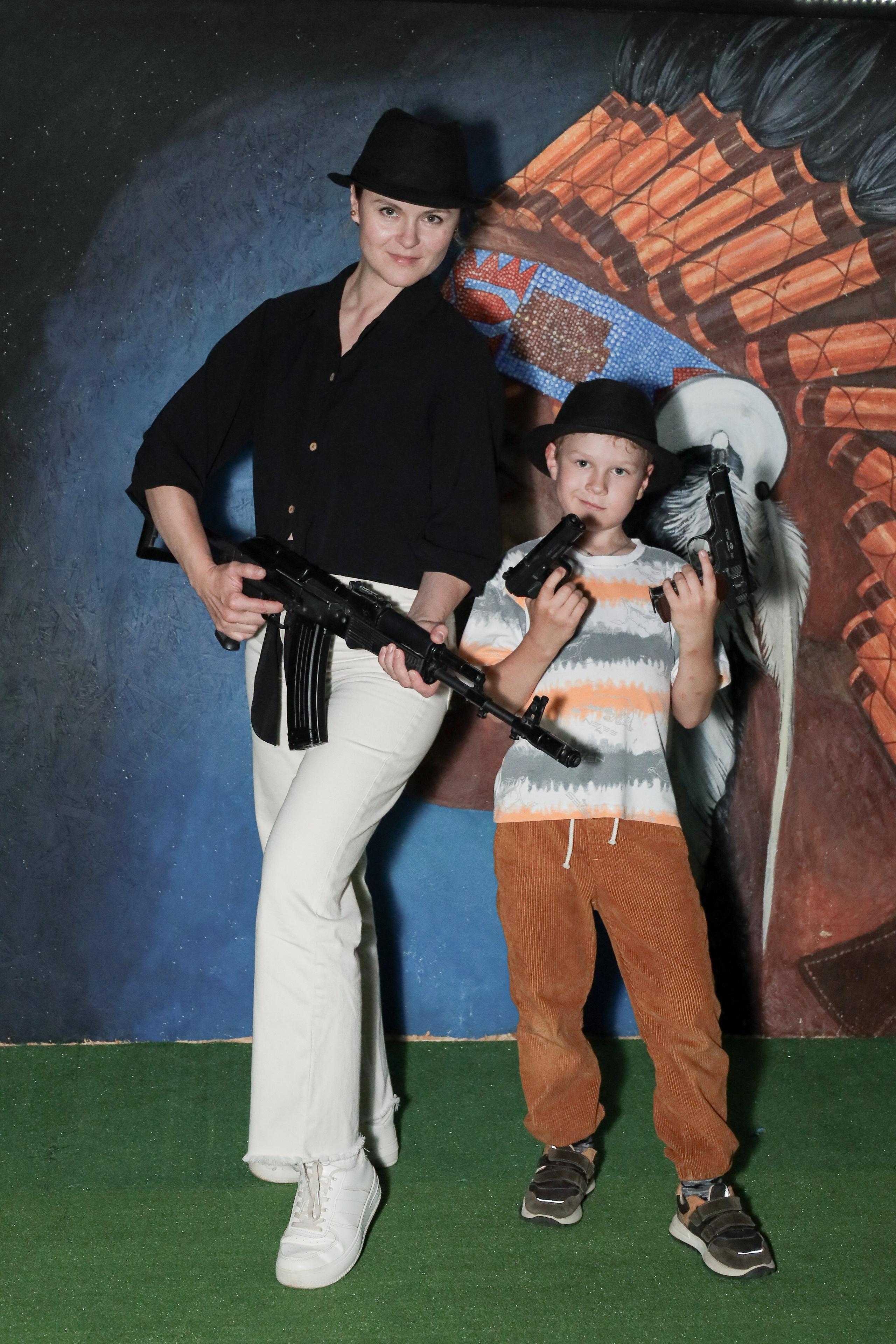 День рождение в стрелковом клубе. Фотограф Надршина Лилия