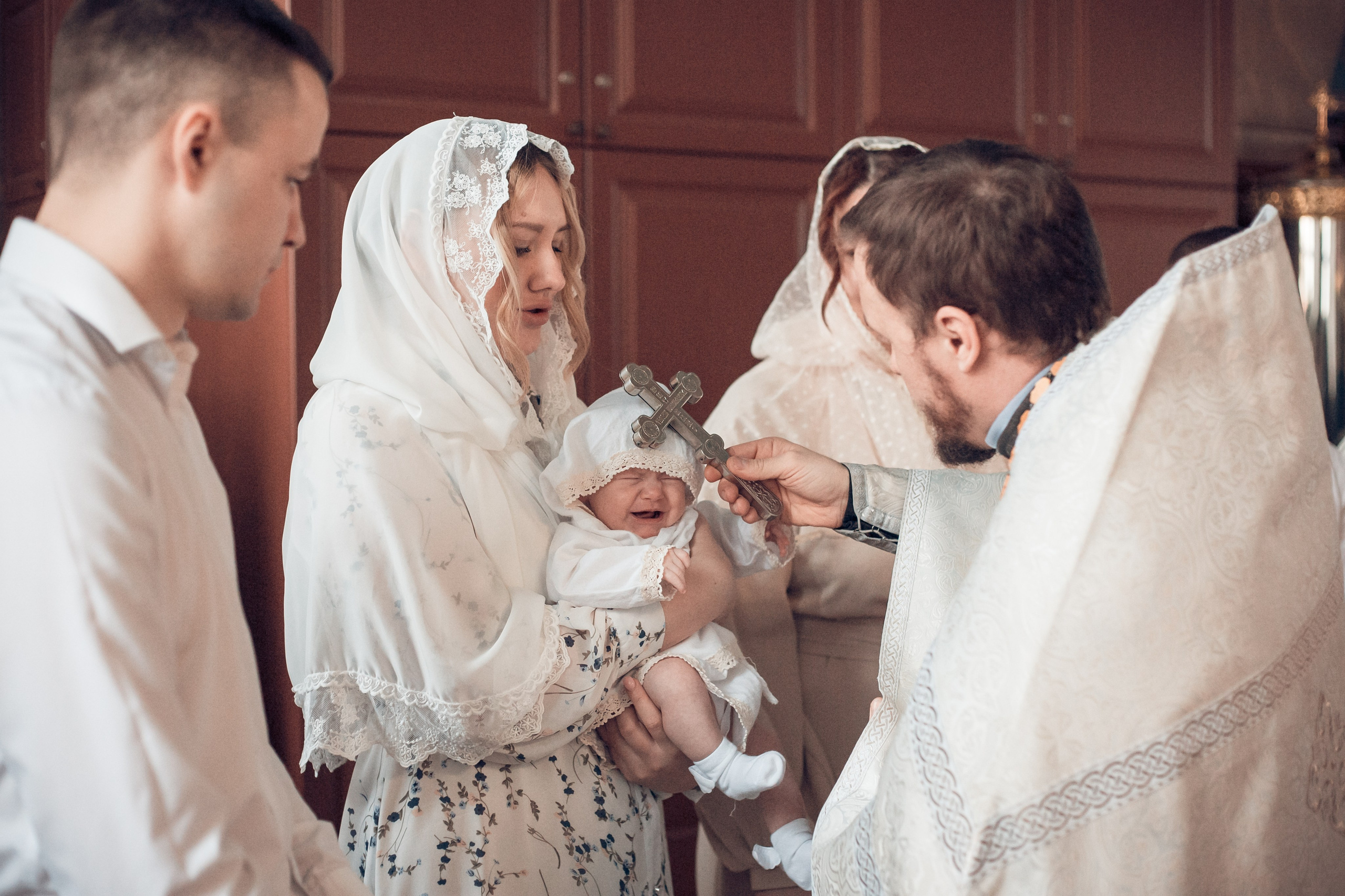 Съёмка крещения в Калуге