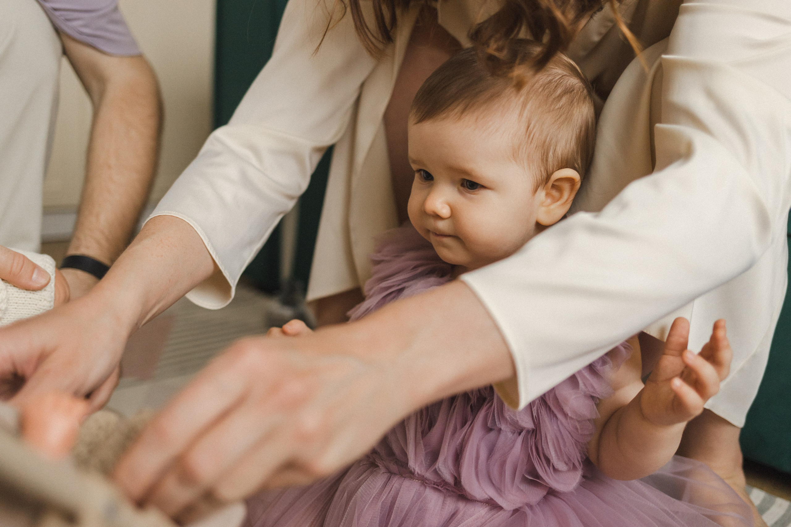 Аглае 1 годик. Семейный фотограф в Москве
