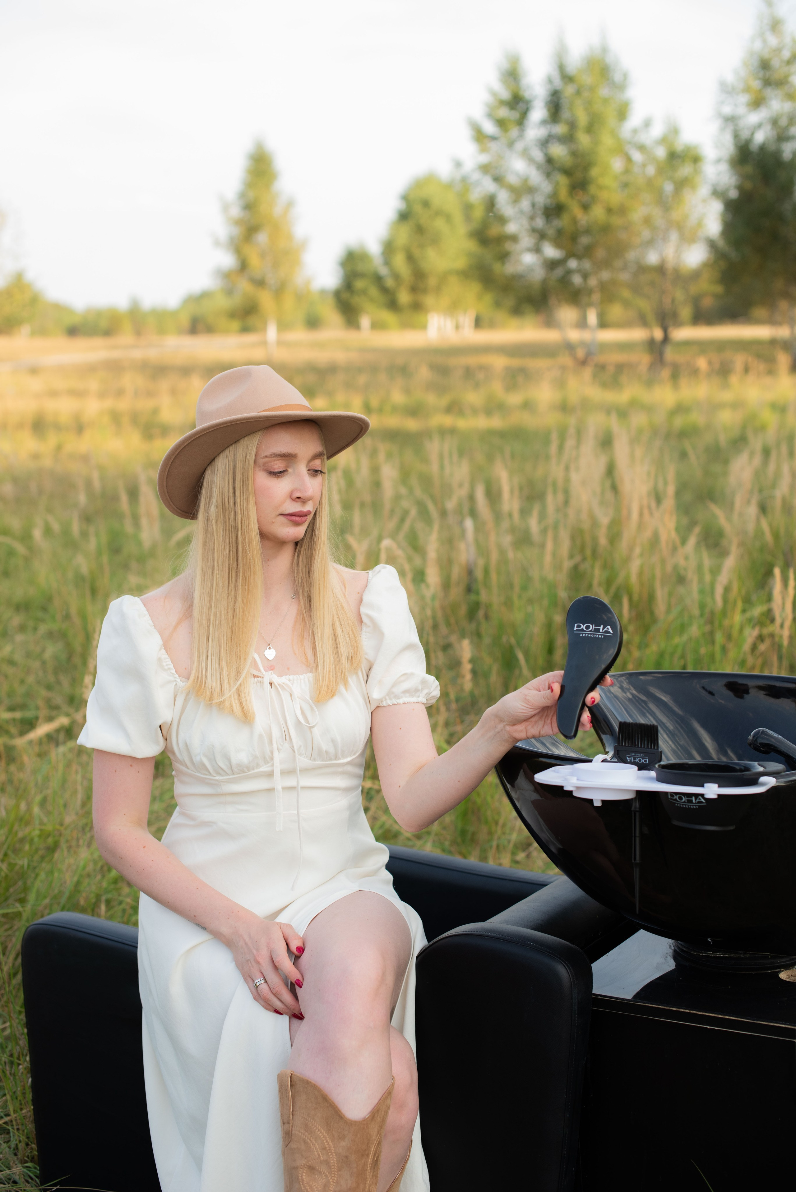 Съемка для бренда РОНА на природе. Женский фотограф в Москве и МО