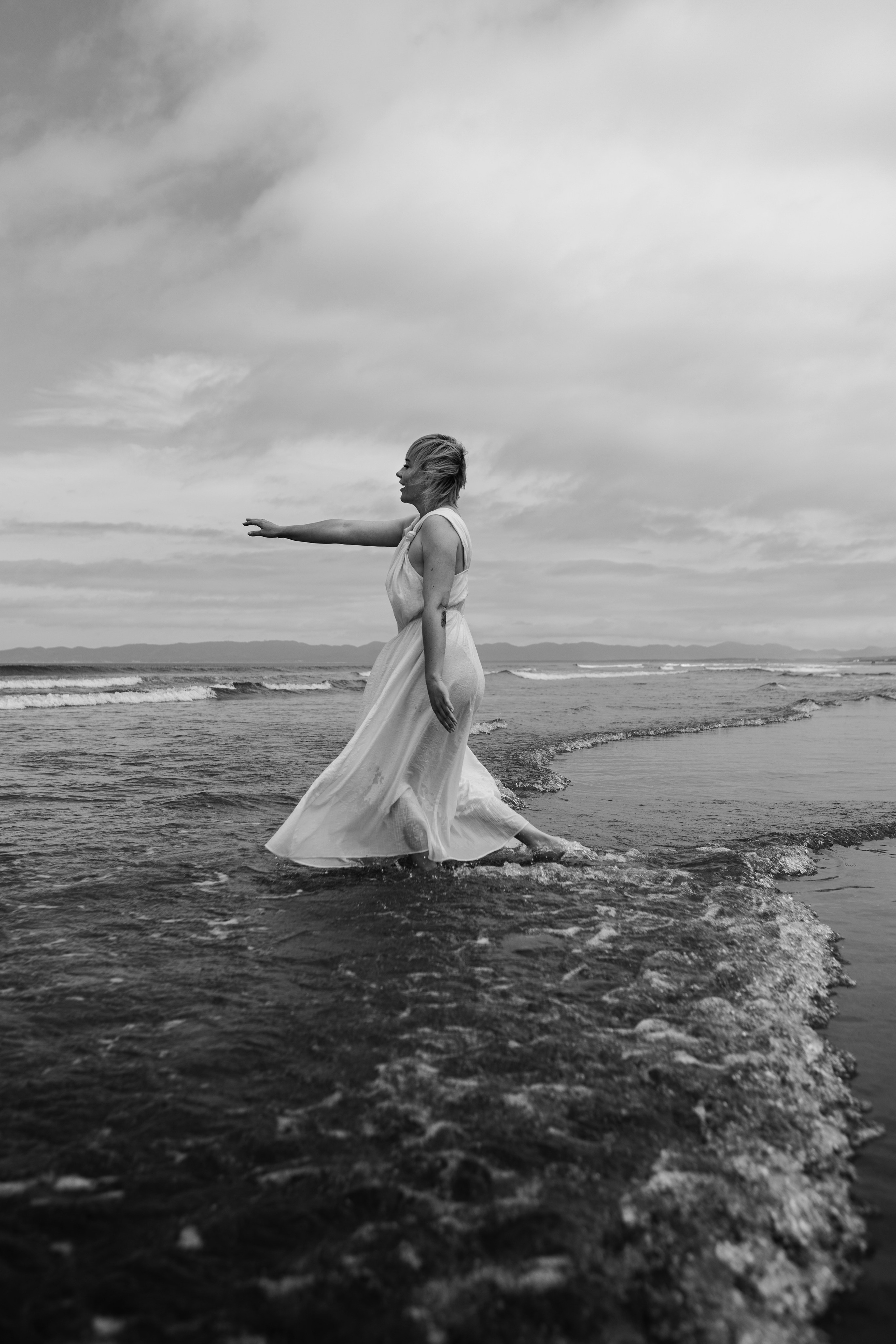 Женская портретная съемка на природе. Фотограф Сахалин