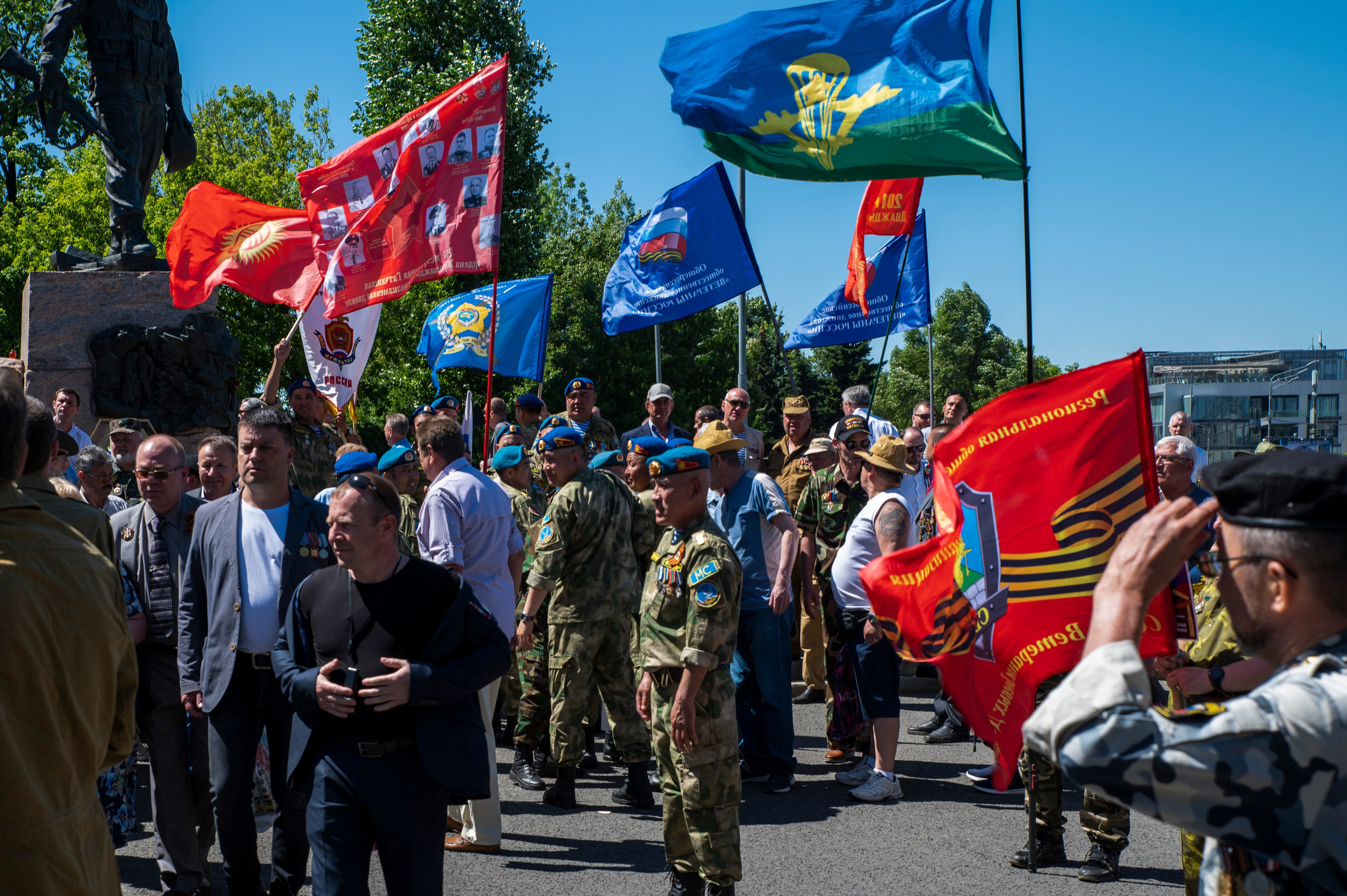День ветеранов боевых действий 2022. Фотограф Роман Адлер