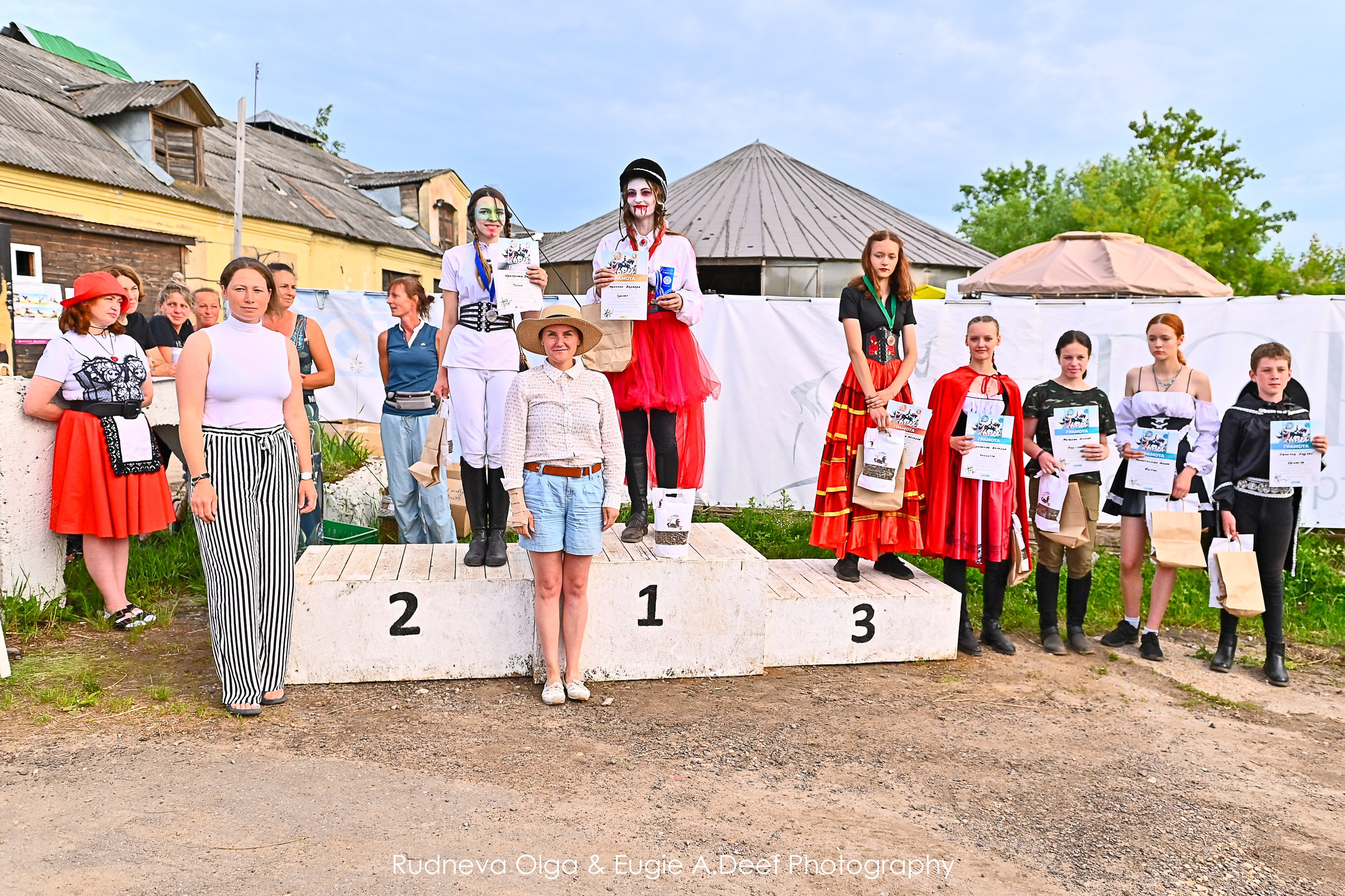 КСК Горки — традиционный Ежегодный Костюмированный КЮР- 2024. ТУРНИРНАЯ КОННАЯ ФОТОГРАФИЯ, Руднева Ольга и Евгений Адеев