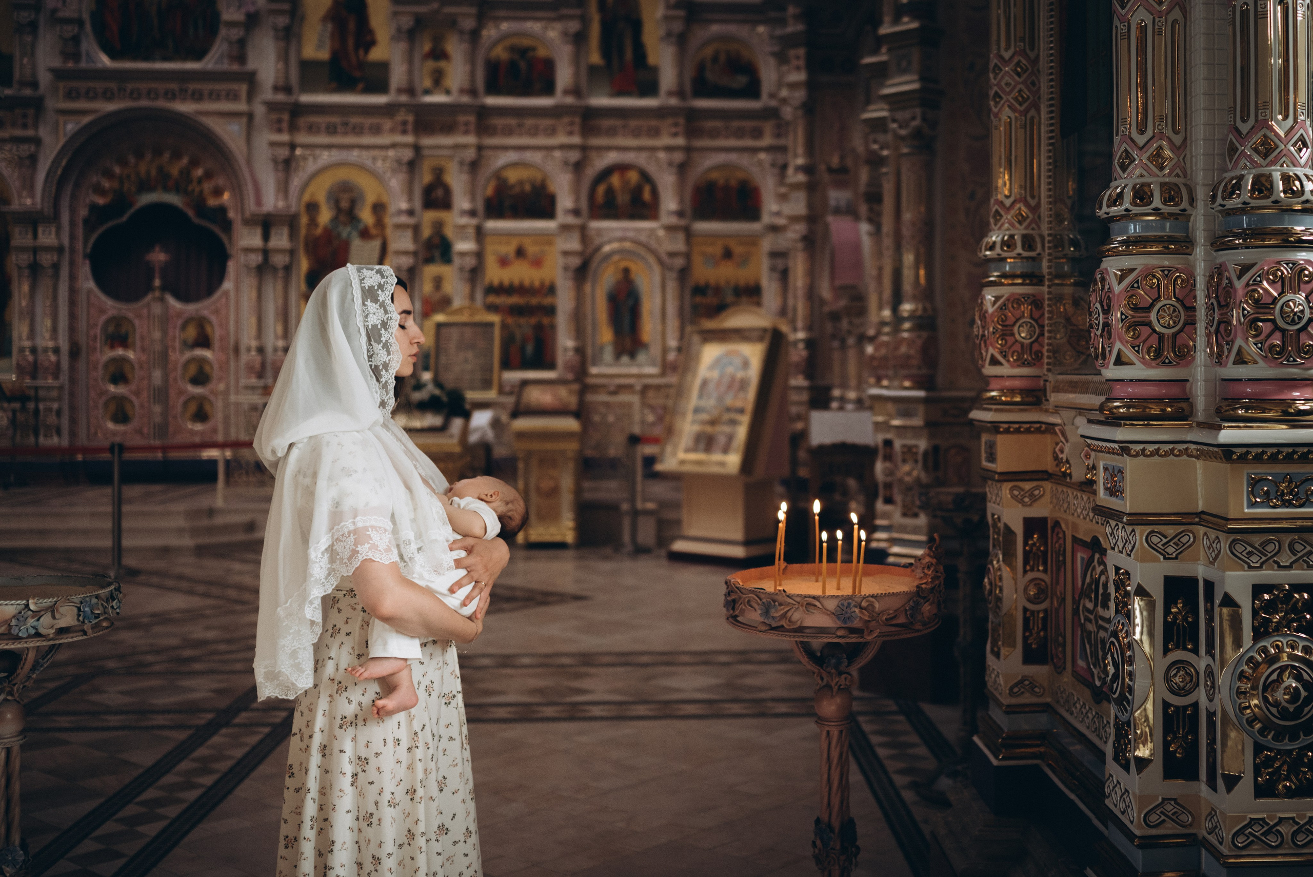 Крещение Даниэля. Семейный фотограф в Минске Дарья Дреко