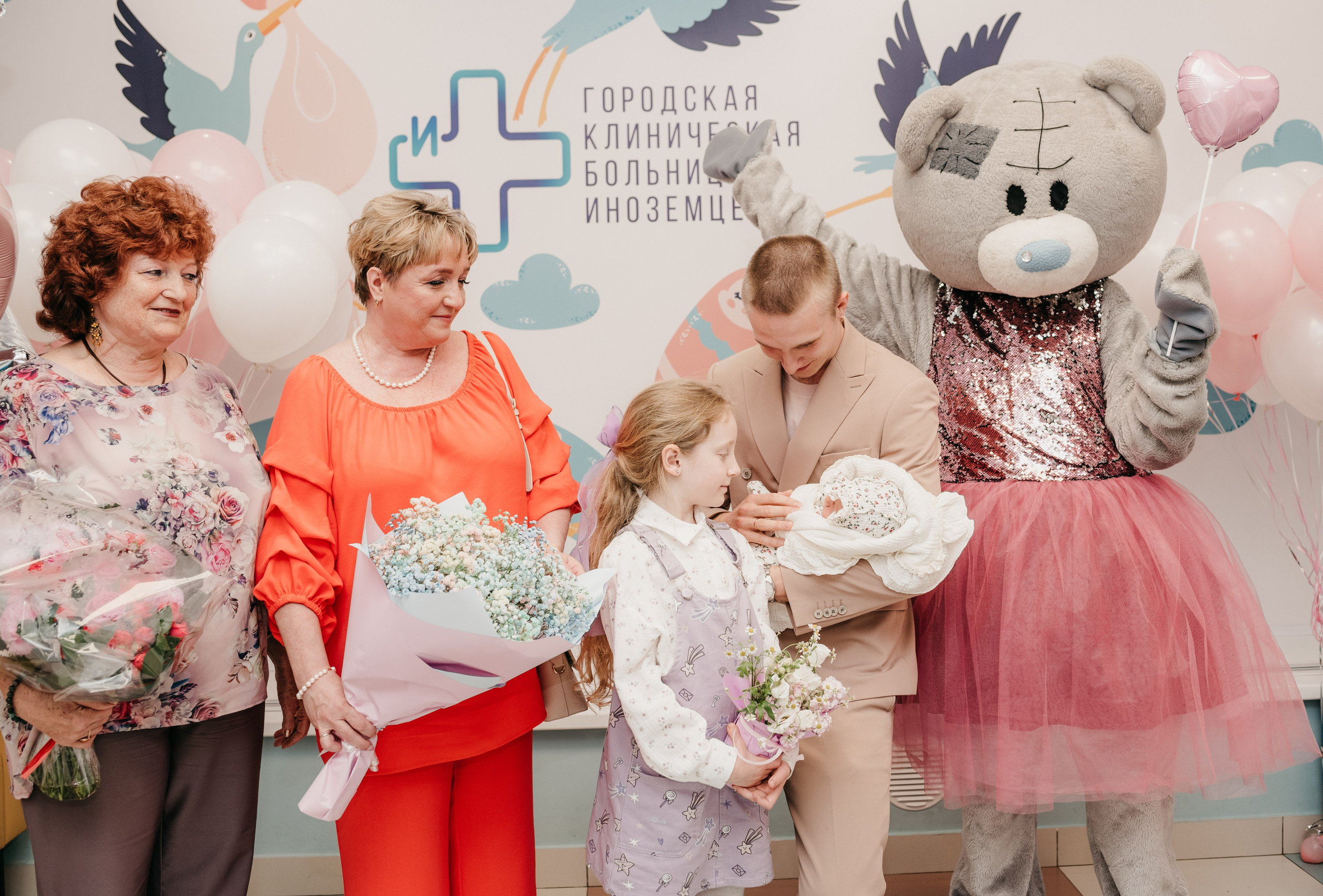 Выписка Авроры. Фотограф на выписку из роддома в Москве и МО