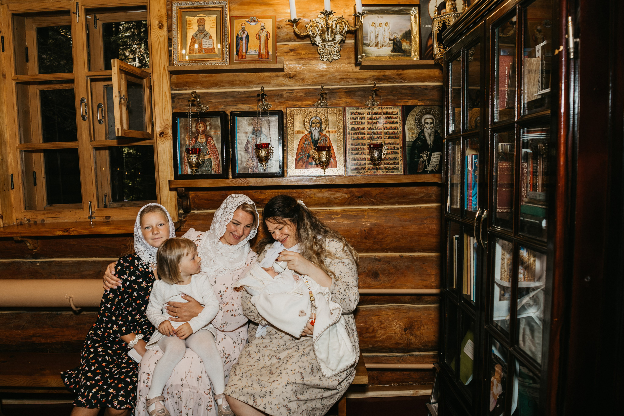 Крещение Елизаветы. Фотограф на выписку из роддома в Москве и МО