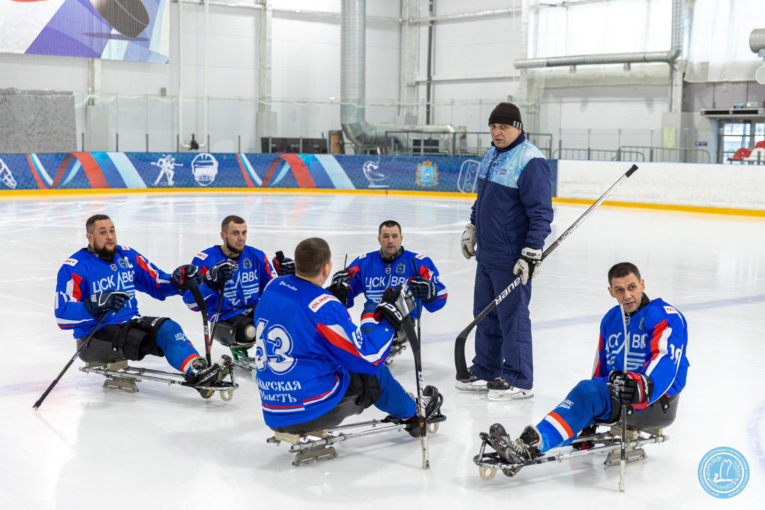 Тренировка команды ЦСК ВВС СЛЕДЖ. Фотограф в Самаре Максим Калинин