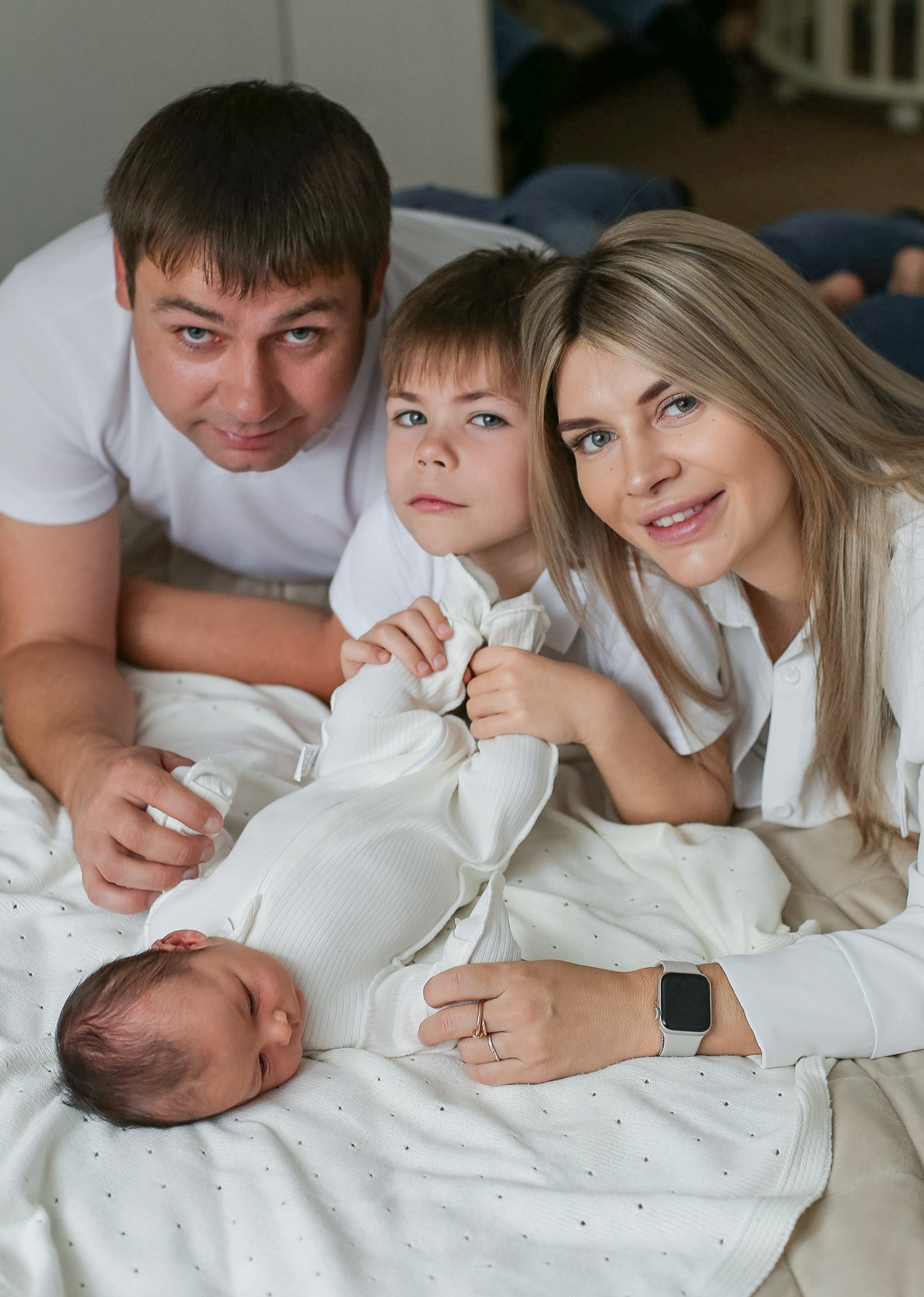 Фотосессия Мирона. Ольга Анохина фотограф новорождённых в Зеленодольске