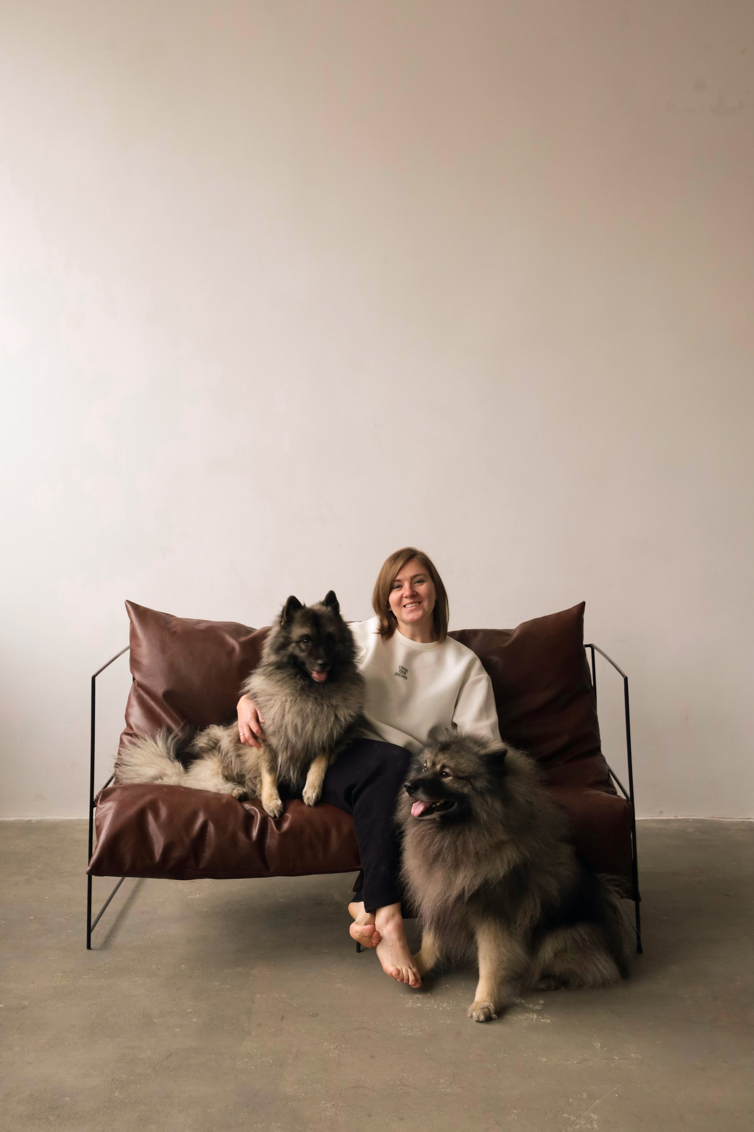 С собаками. Фотограф в Серпухове и Тарусе Ксения Царёва