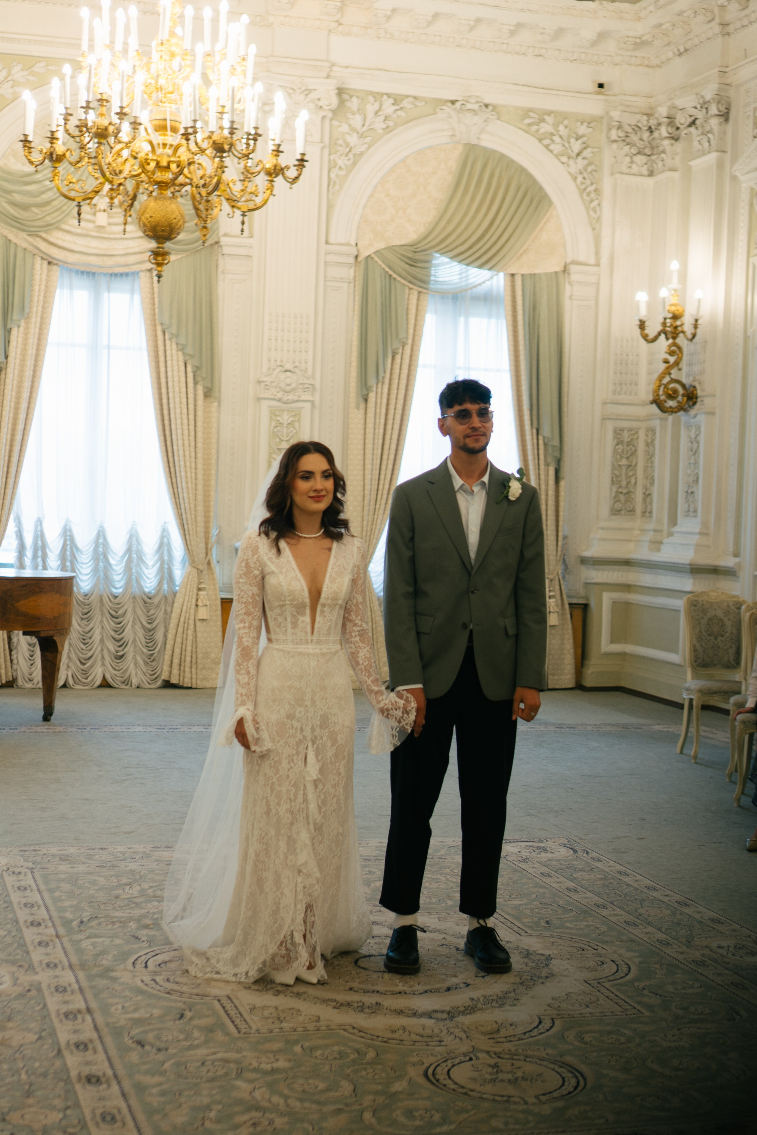 СВАДЕБНАЯ СЬЕМКА В ПЕРВОМ ДВОРЦЕ БРАКОСОЧЕТАНИЯ. Профессиональный фотограф, Санкт-Петербург — Виктория Богомолова