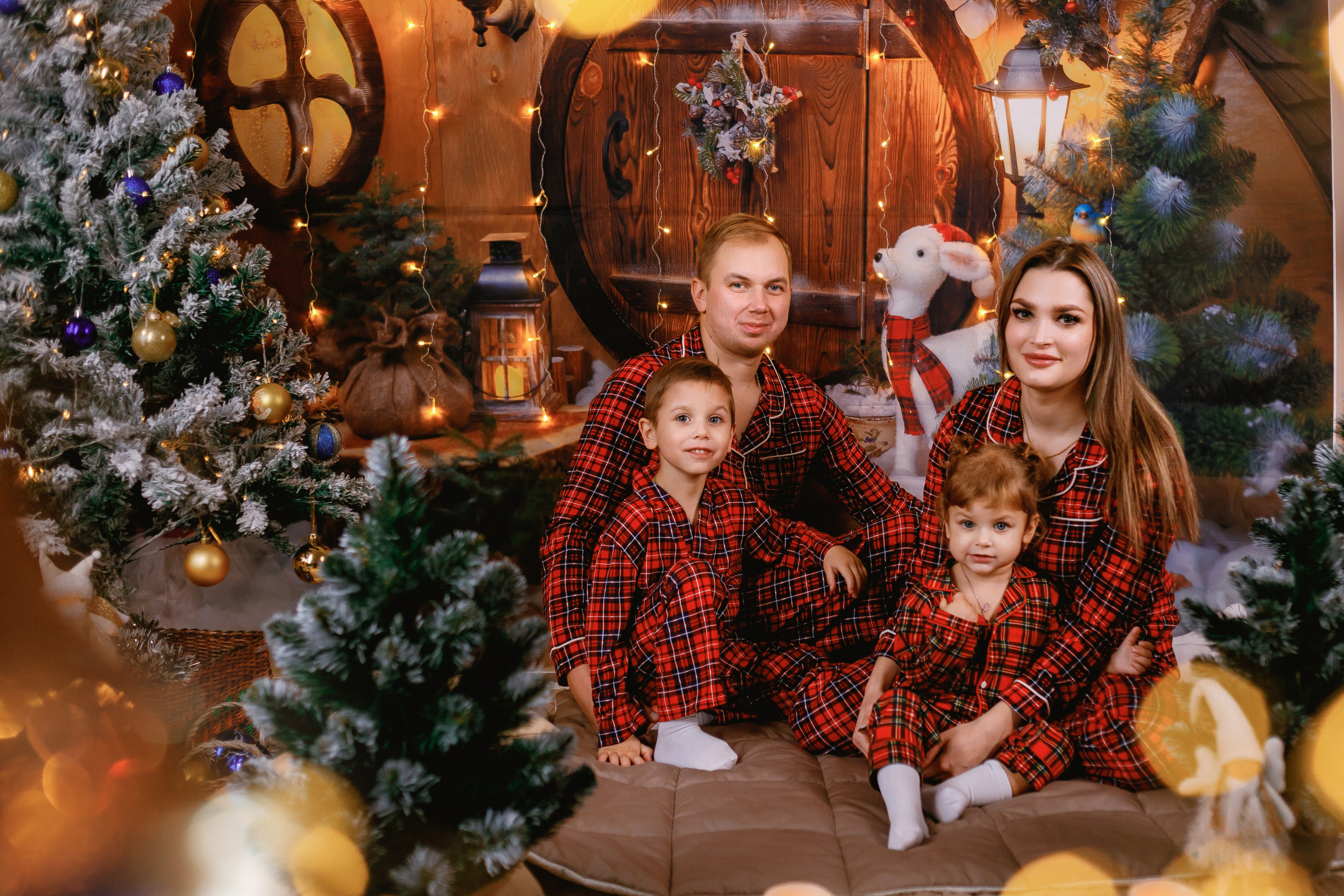 Новогодние фотосессии в студии