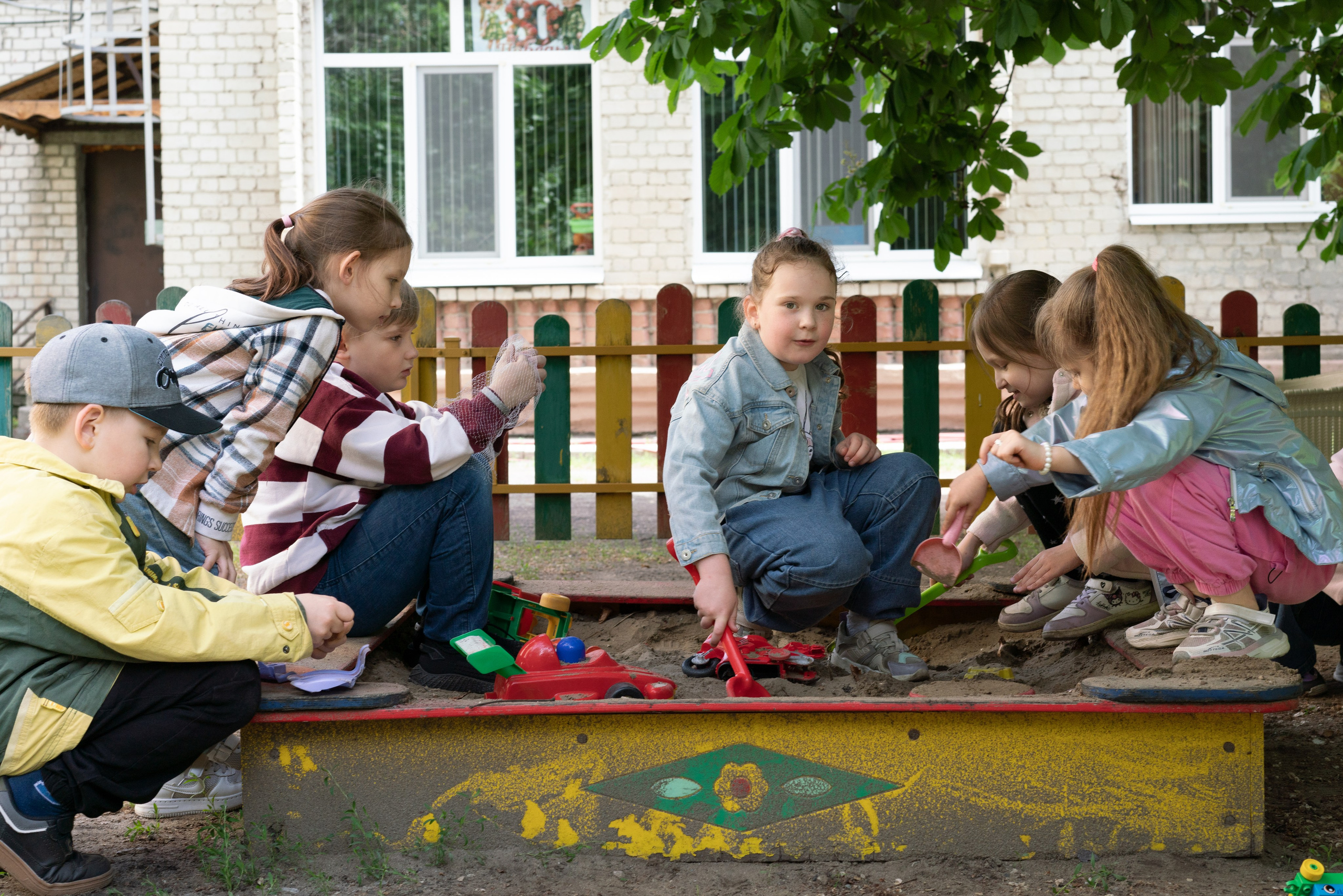 Детский сад, прогулка. Фотограф Шунова Саша