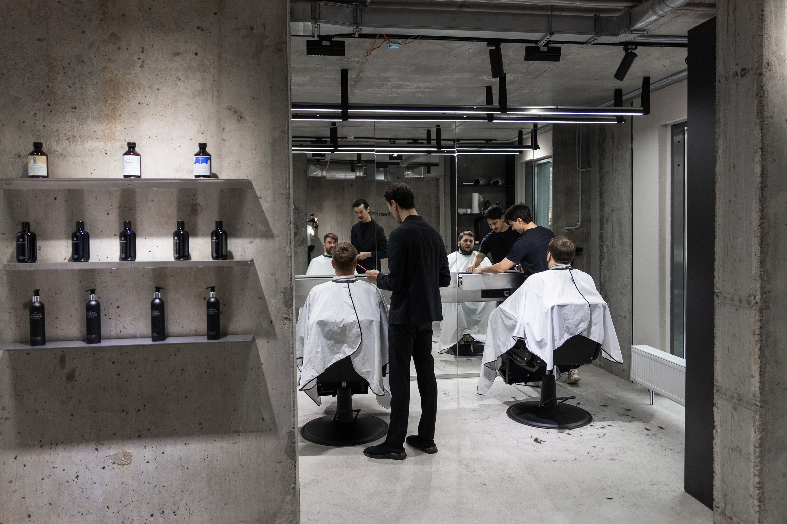 Base | открытие барбершопа. Showbiz | Fashion | Reportage