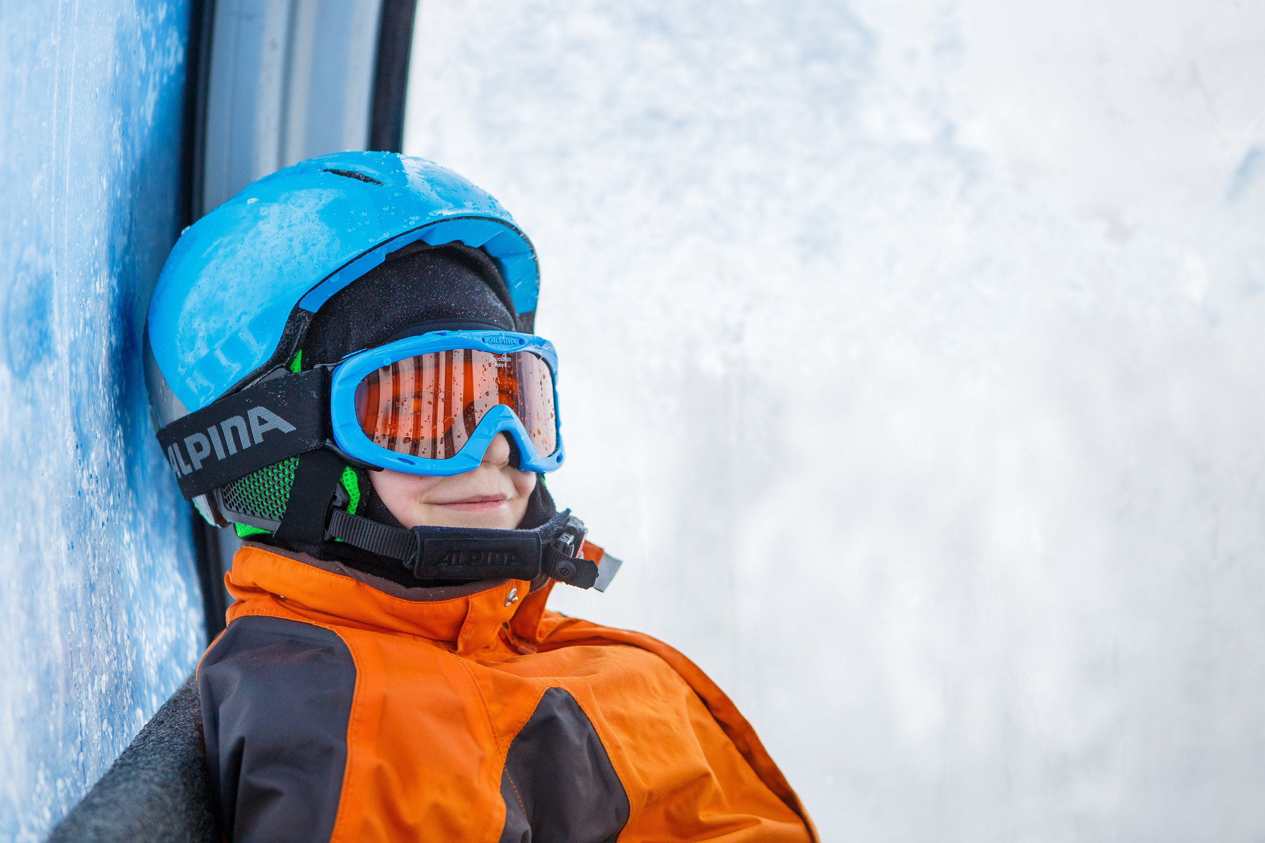 Горные лыжи. Семейный фотограф в Краснодаре