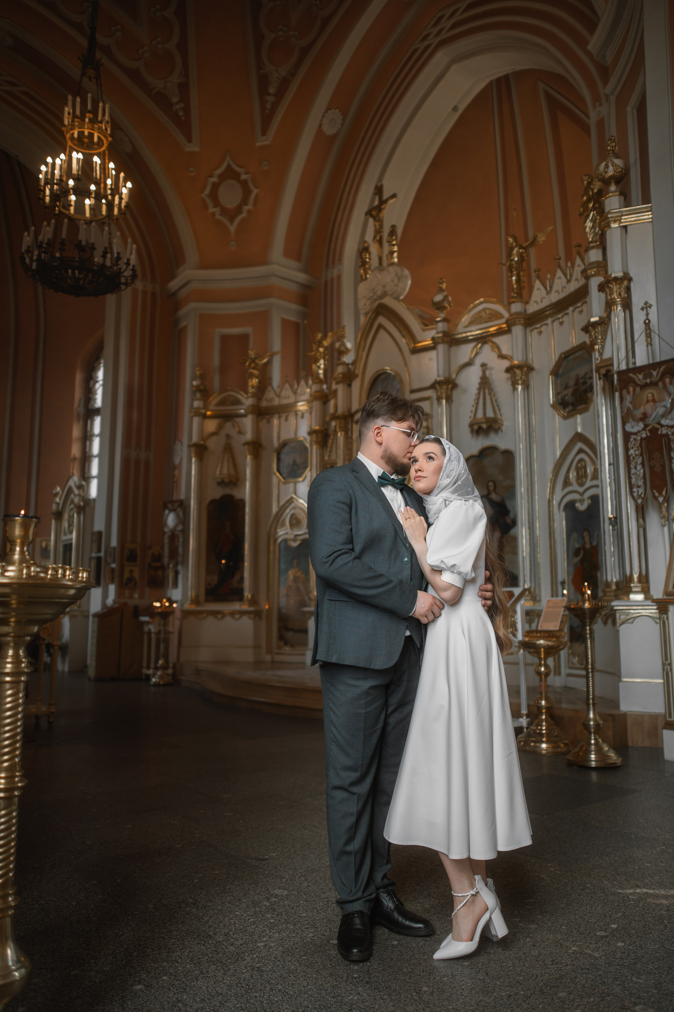 Венчание в Чесменском храме. Фотограф на крещение и венчание, семейный фотограф в Санкт-Петербурге