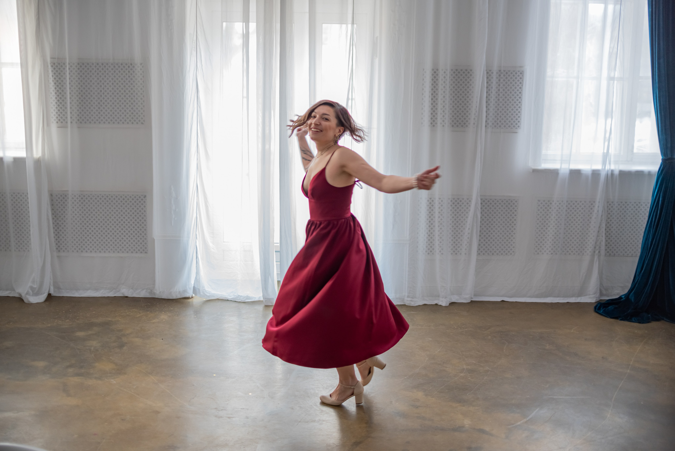 "Портрет женщины в профессиональной студии в Москве на ВДНХ