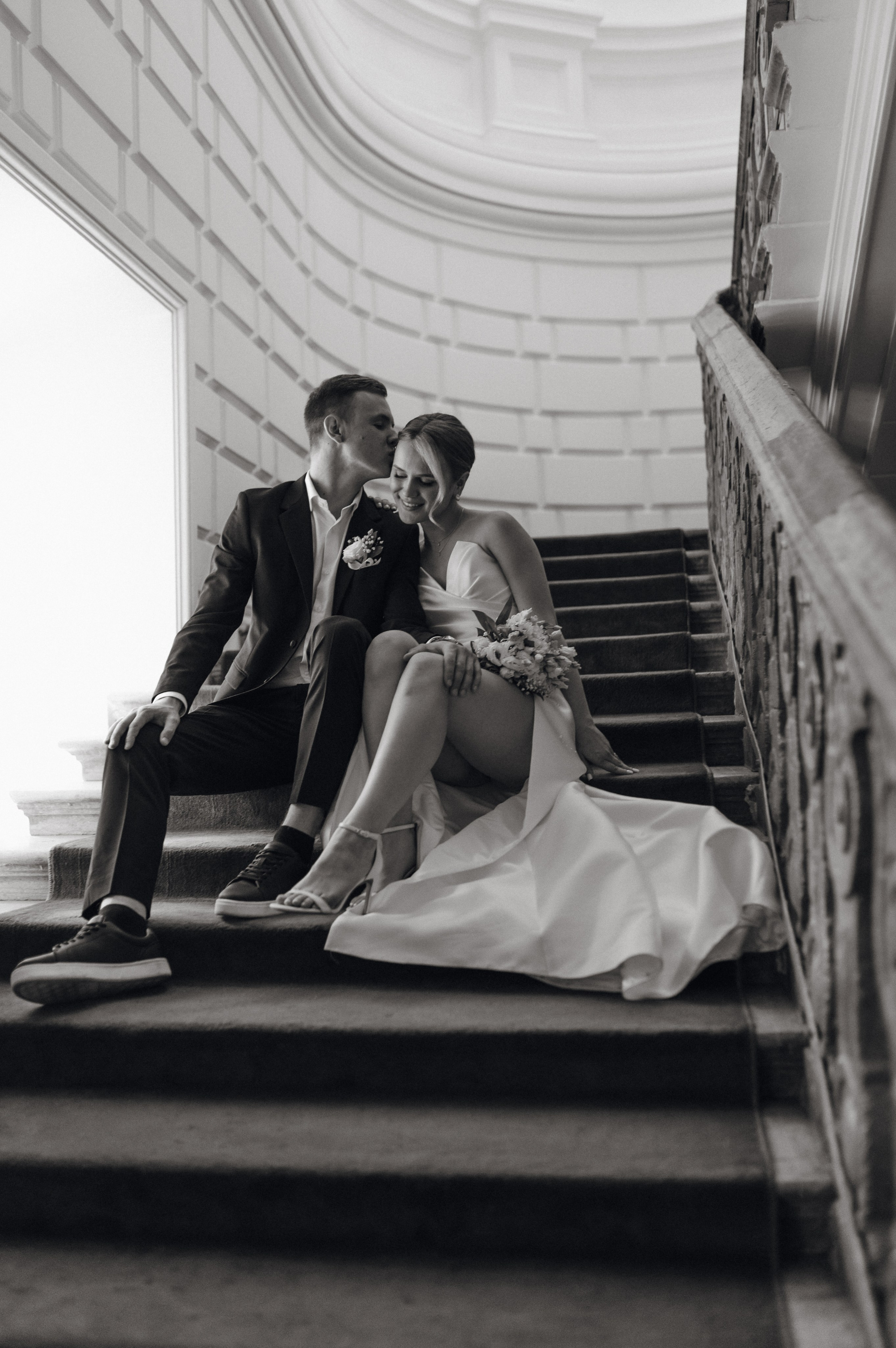 Полина и Егор. Особняк Спиридонова. Свадебный фотограф Москва и Санкт-Петербург. Анастасия Чудина