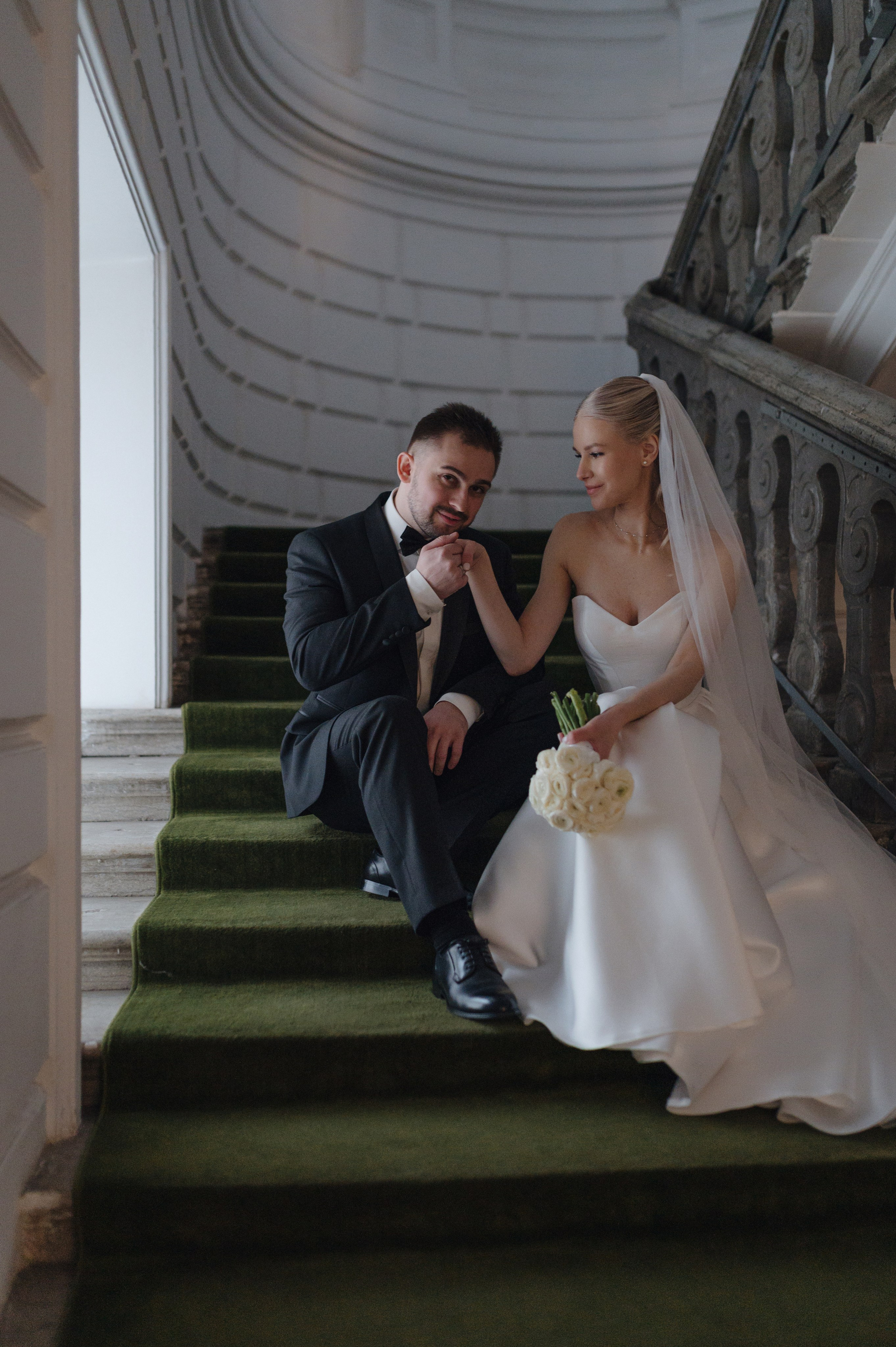 Александра и Алексей, Особняк Спиридонова и Усадьба Муравьевых-Апостолов. Свадебный фотограф Москва и Санкт-Петербург. Анастасия Чудина