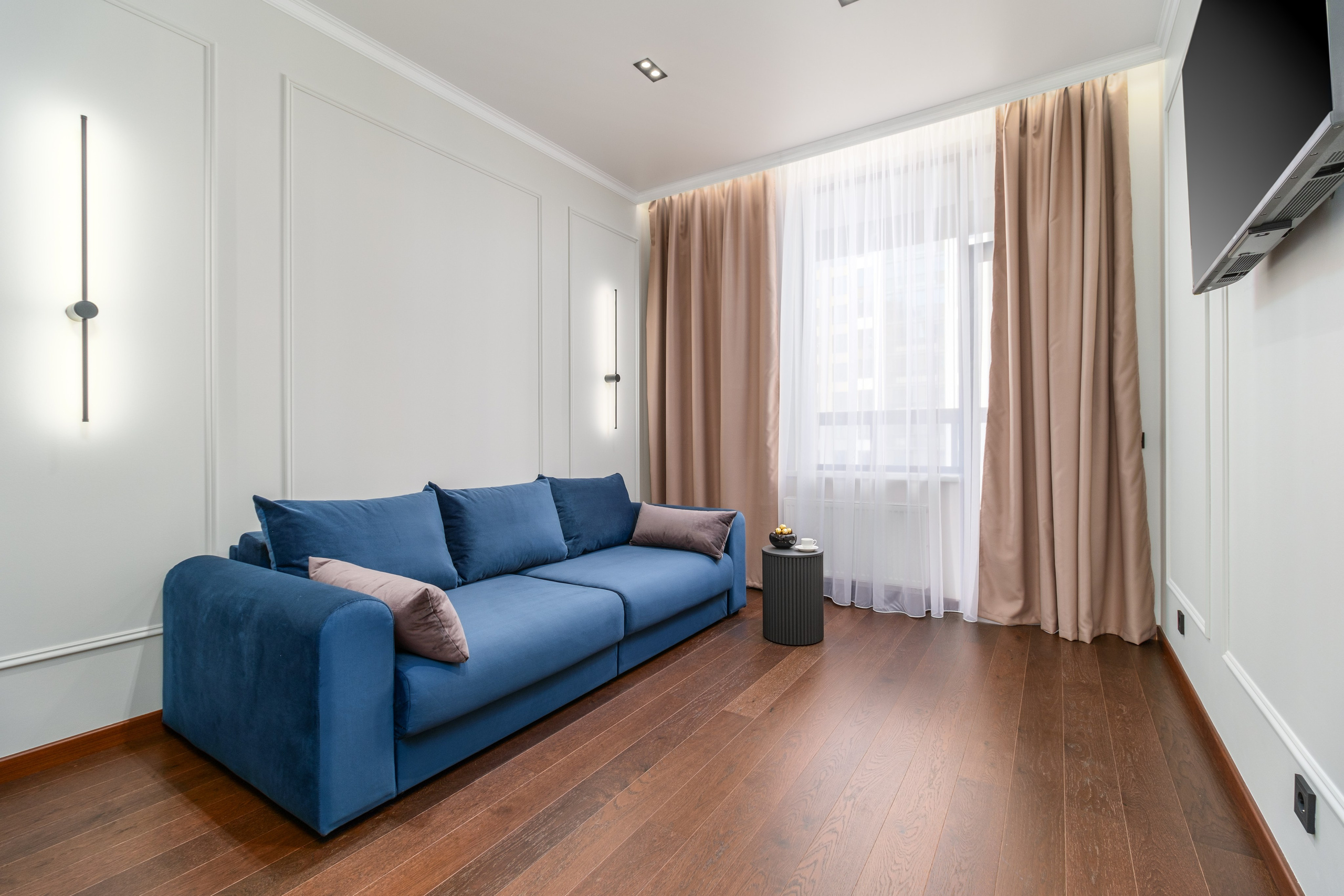 Интерьерная фотосессия двухкомнатной квартиры