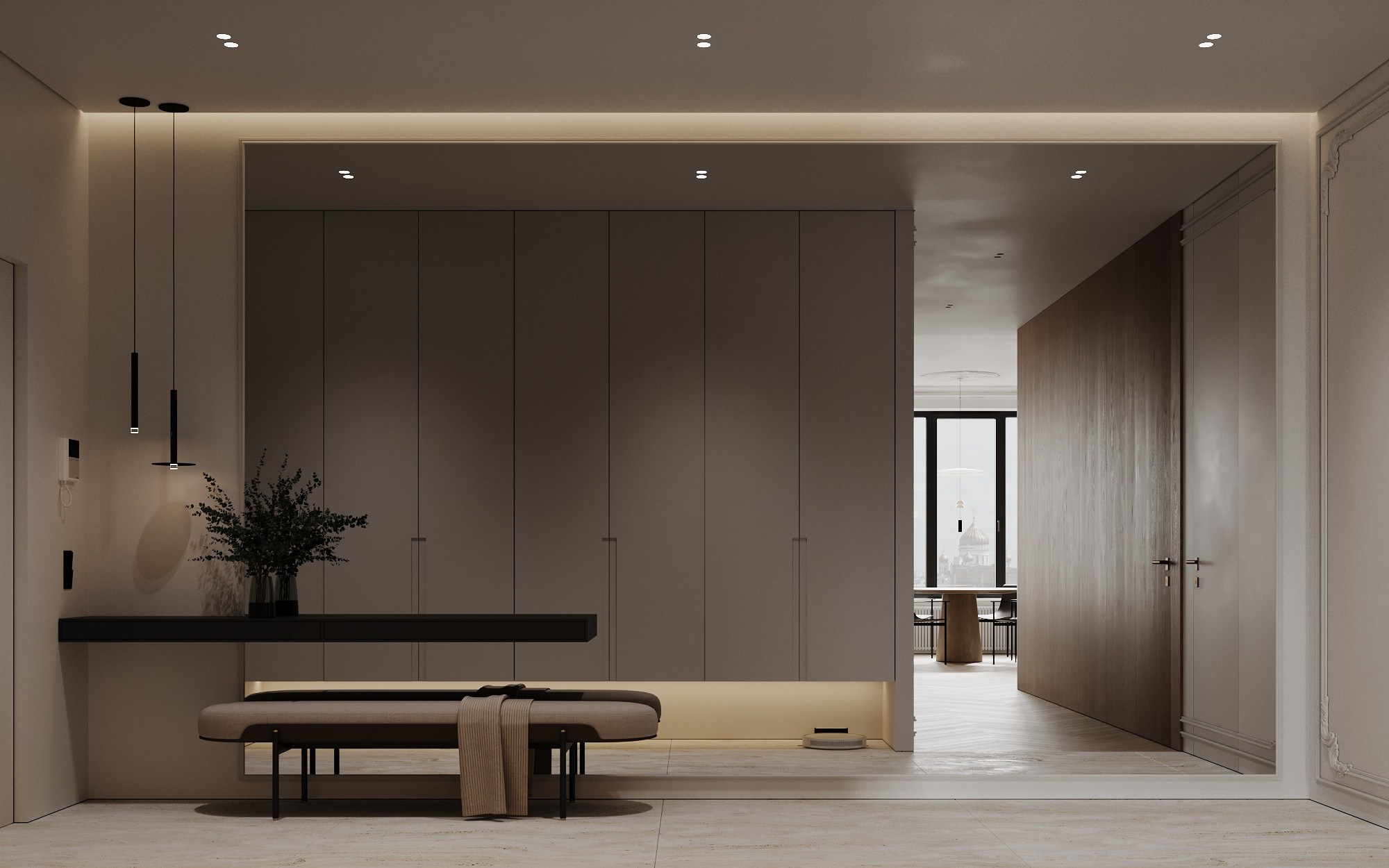 Astra Marine | 40 m². Екатерина Коренева | 3d визуализация