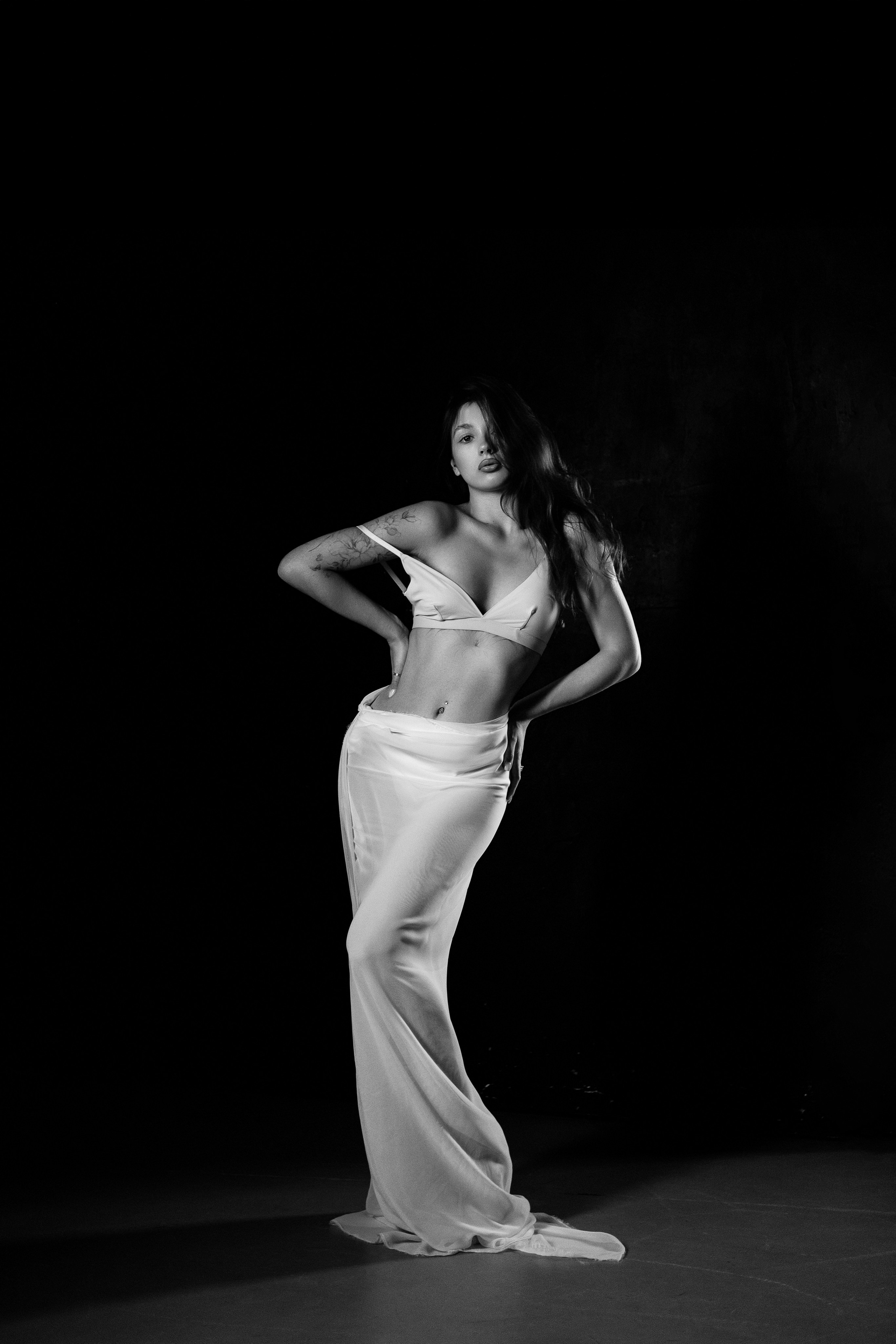 Студийная фотосессия Елизавета. Женский фотограф в Новосибирске Вячеслав Семакин