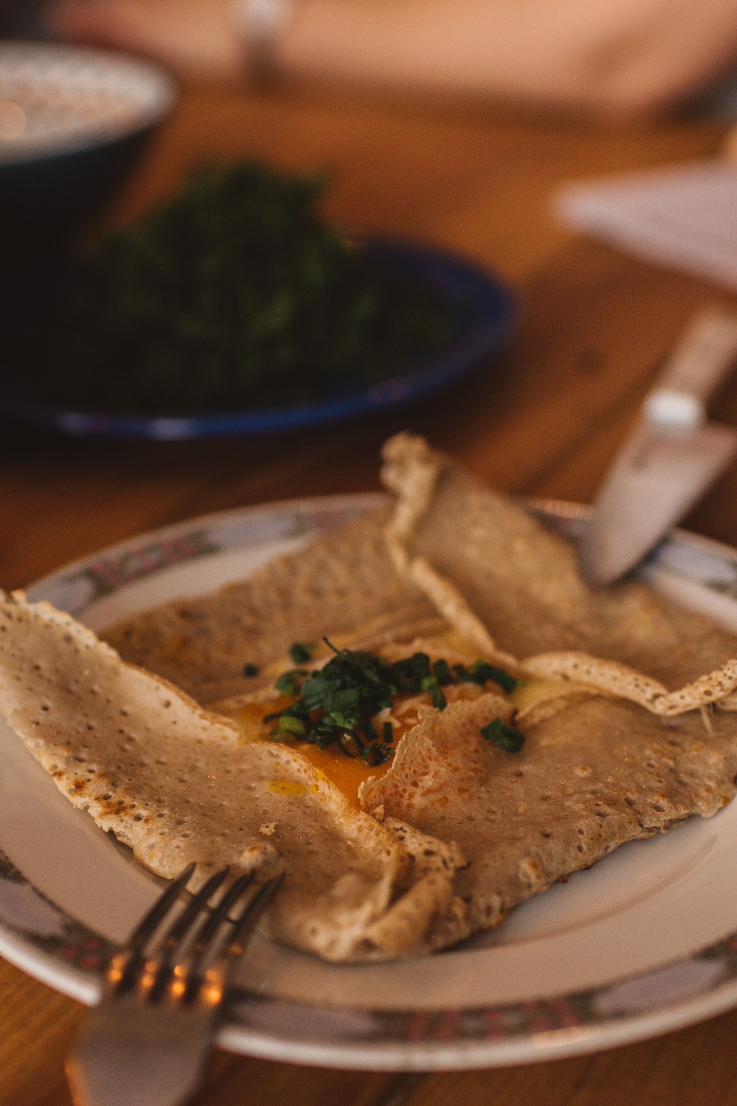 Простраство Тепло. Блинный день. Сайт портфолио