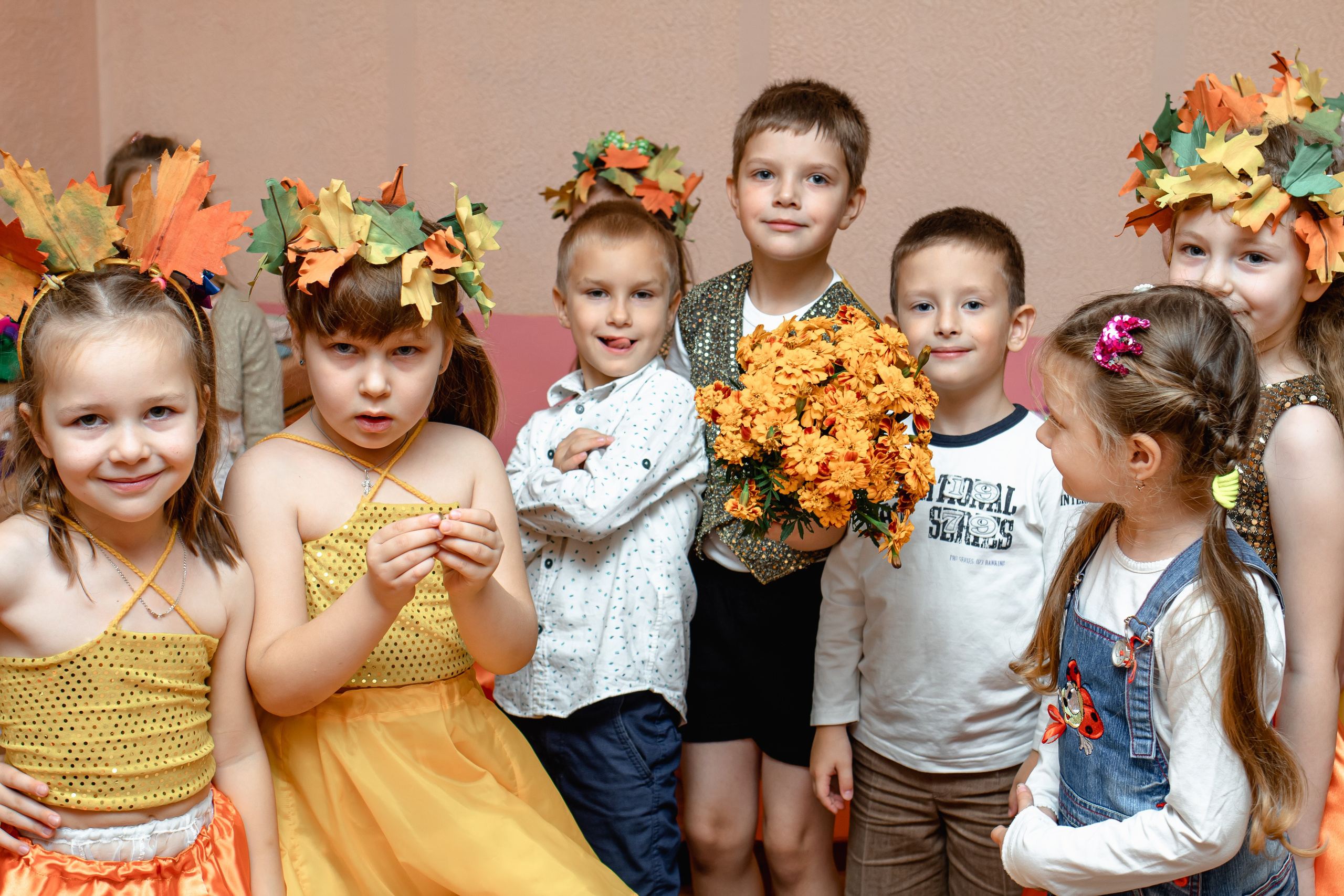 Осенний праздник в детском саду. Маргарита. Семейный фотограф в Минске Приболовец Светлана
