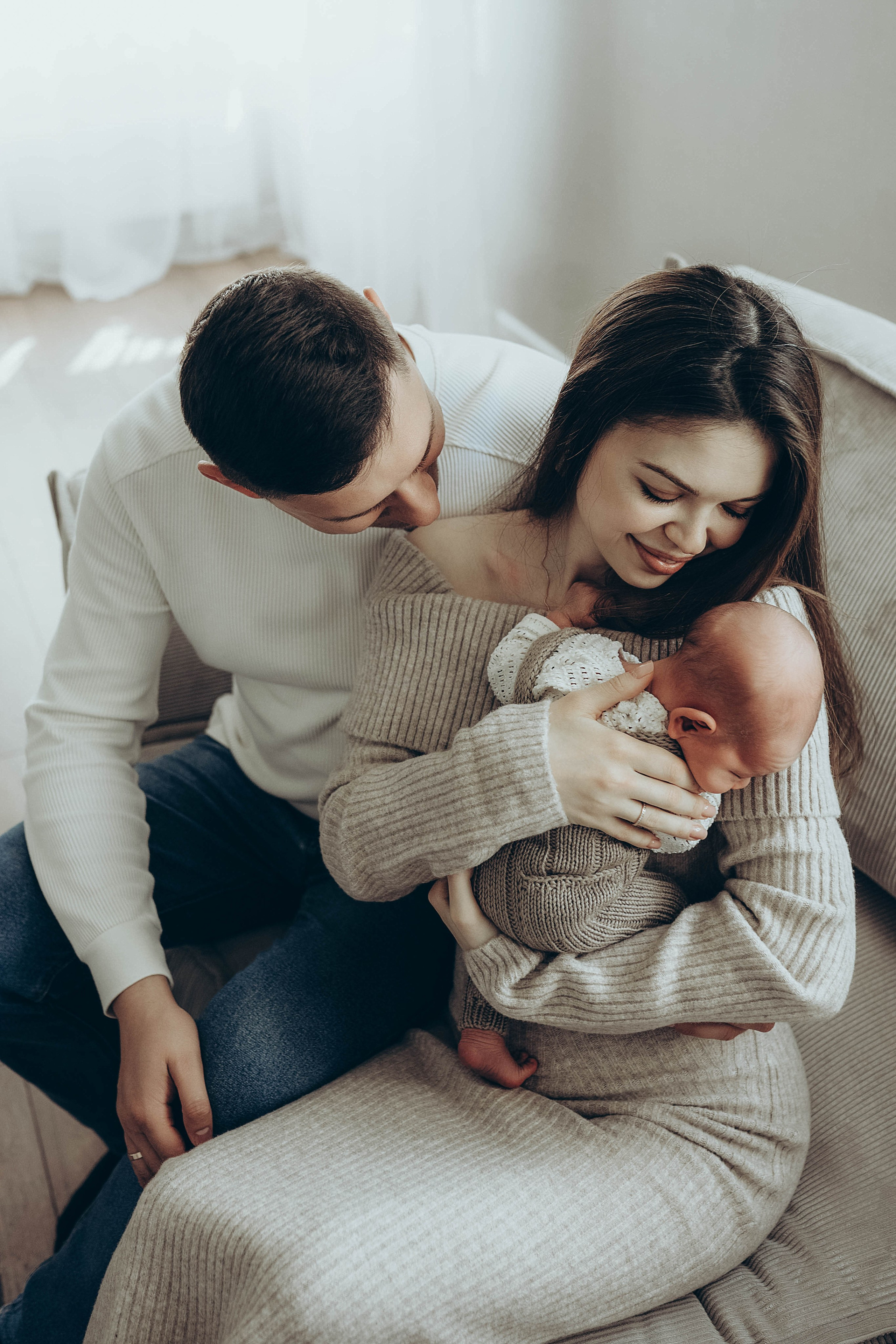 Семейная фотосессия для семьи Арины и Алексея