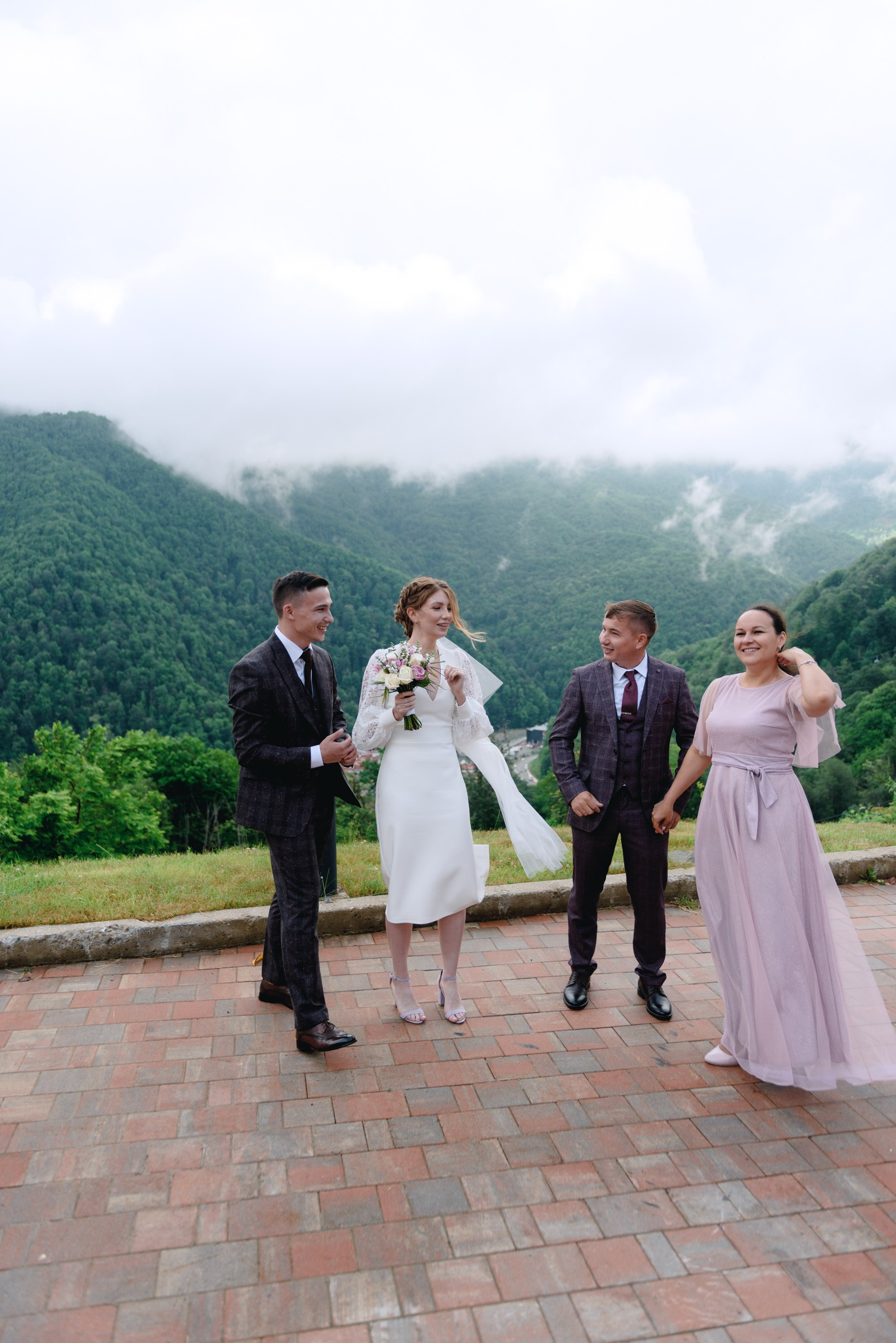 Wedding in Kazbegi Georgia