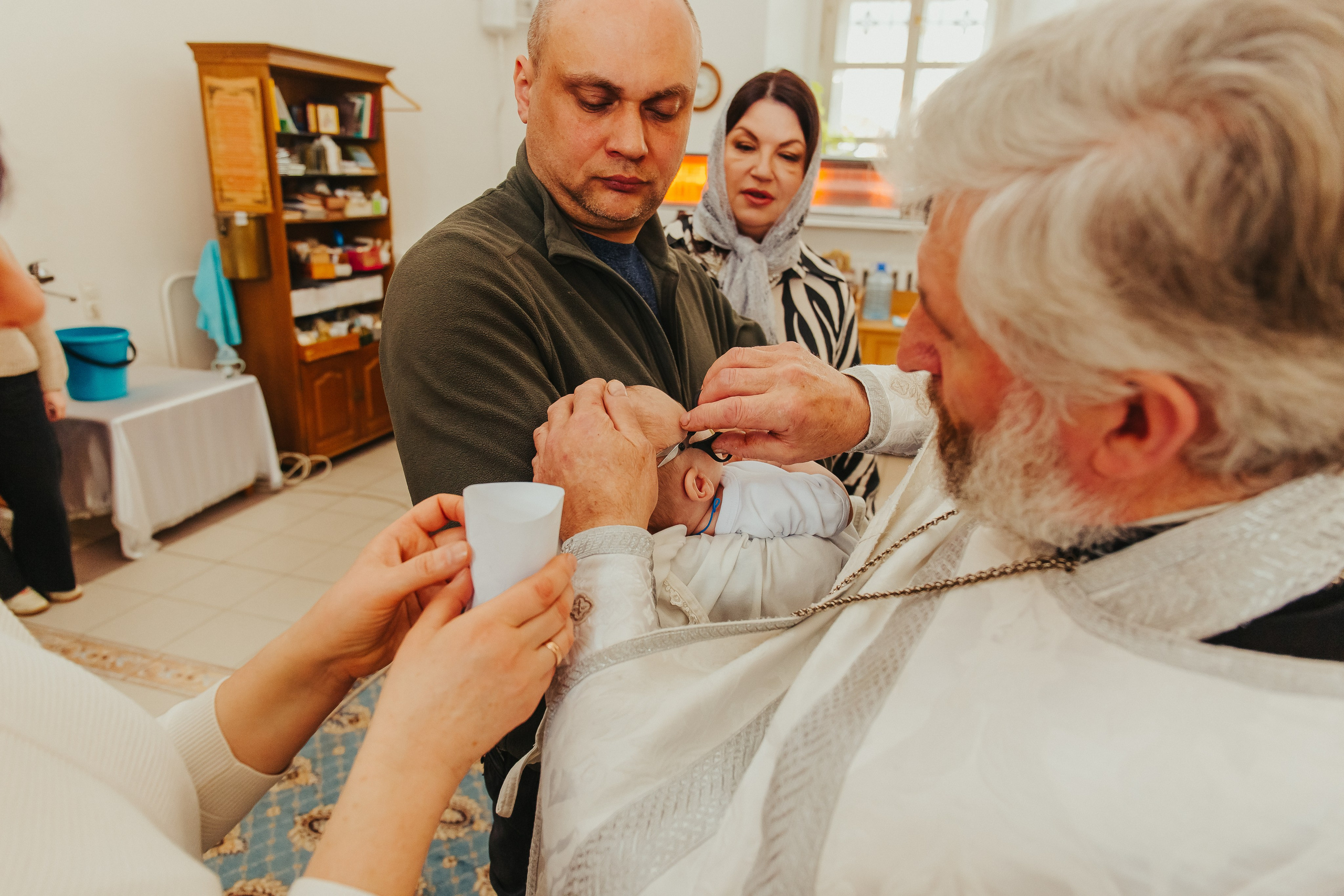 Фотосъемка крещения ребенка. Фотограф новорожденных и детский в Сергиевом Посаде Кругликова Юлия