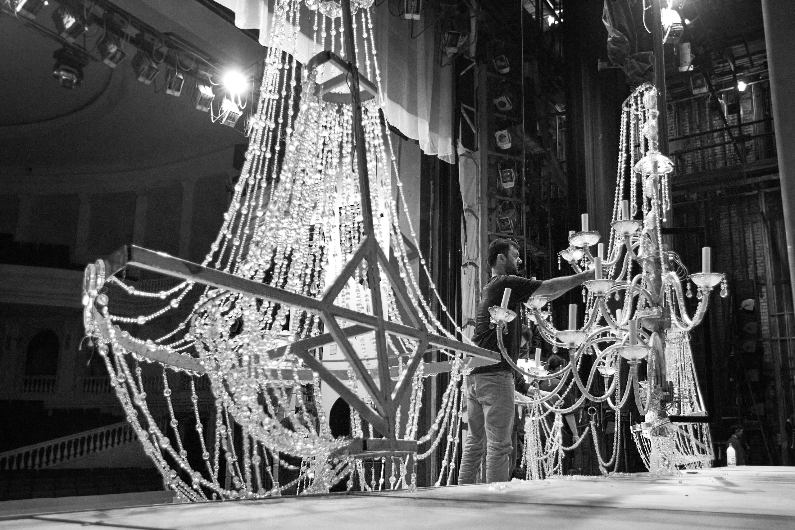 За кулисами. Фотограф Юлия Маринина