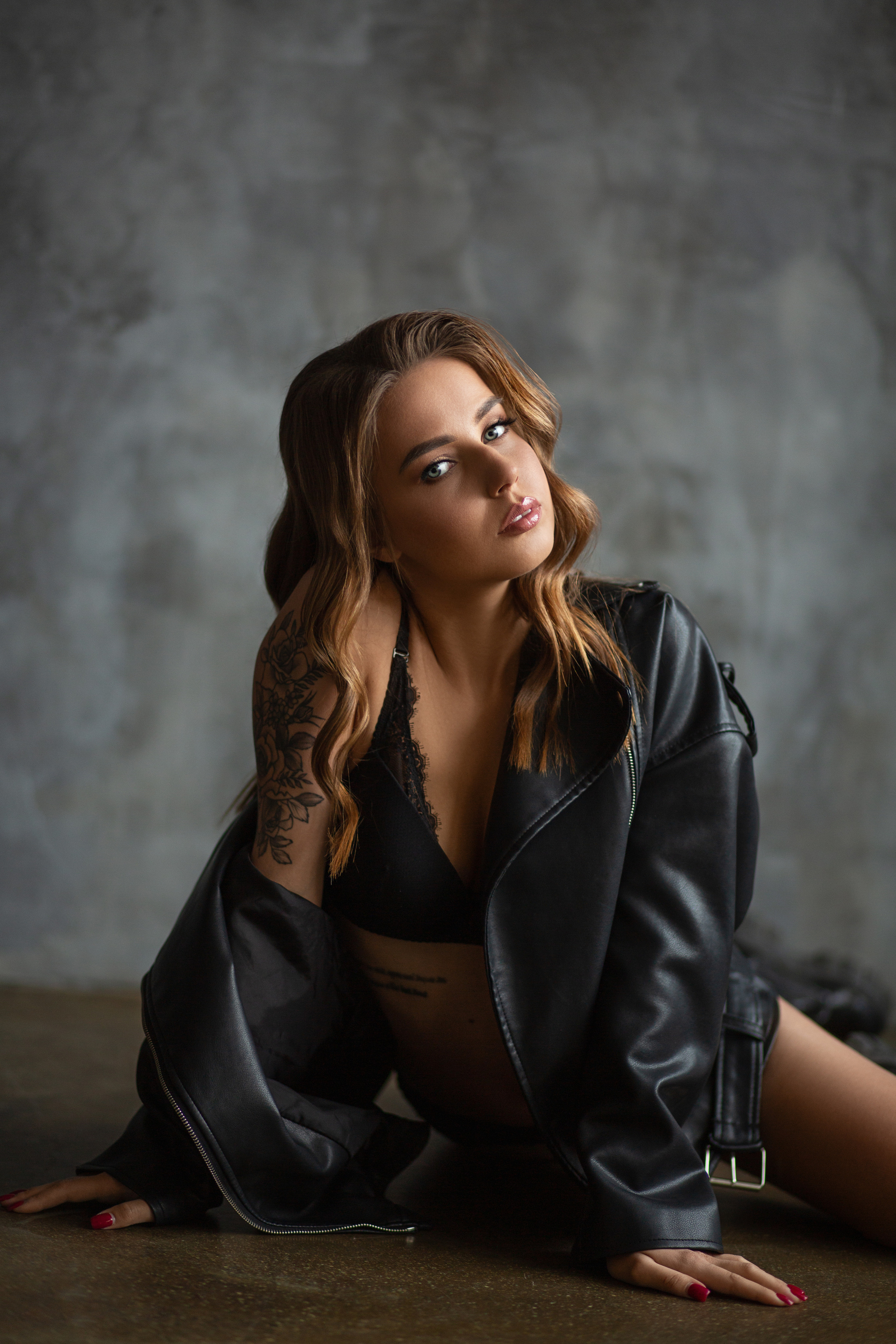 Женский портрет в студии. Женский и семейный фотограф в Екатеринбурге Маша Пруц