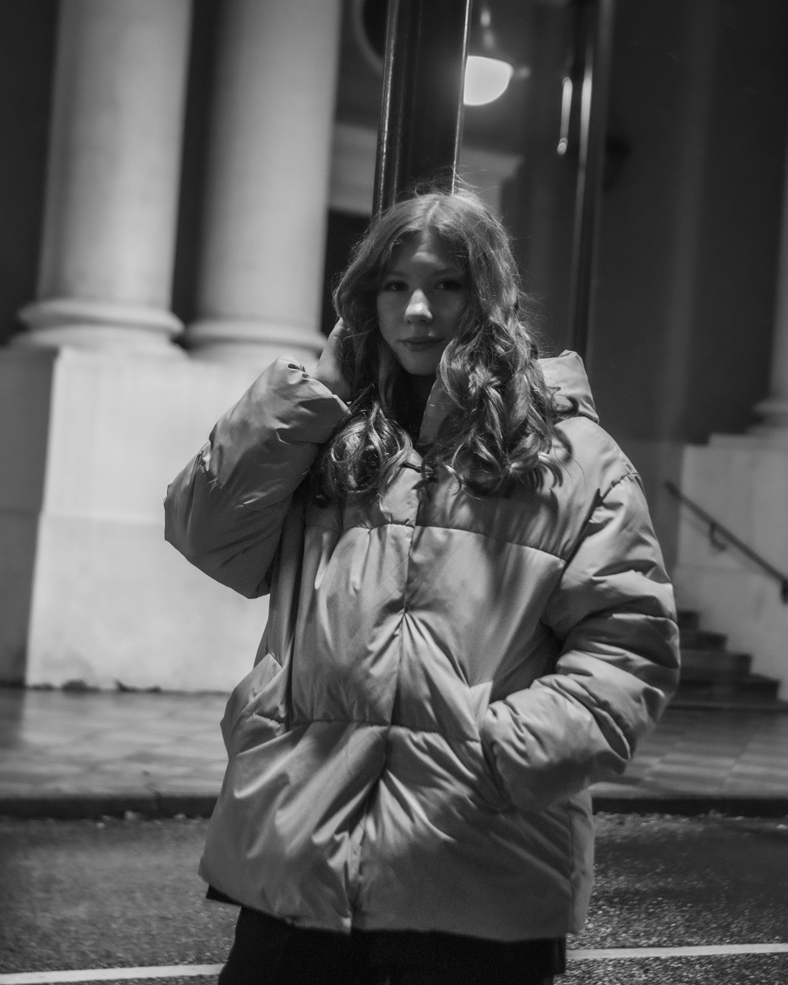 Черно-белый портрет. Портретный фотограф в Москве Владимир Саяпин