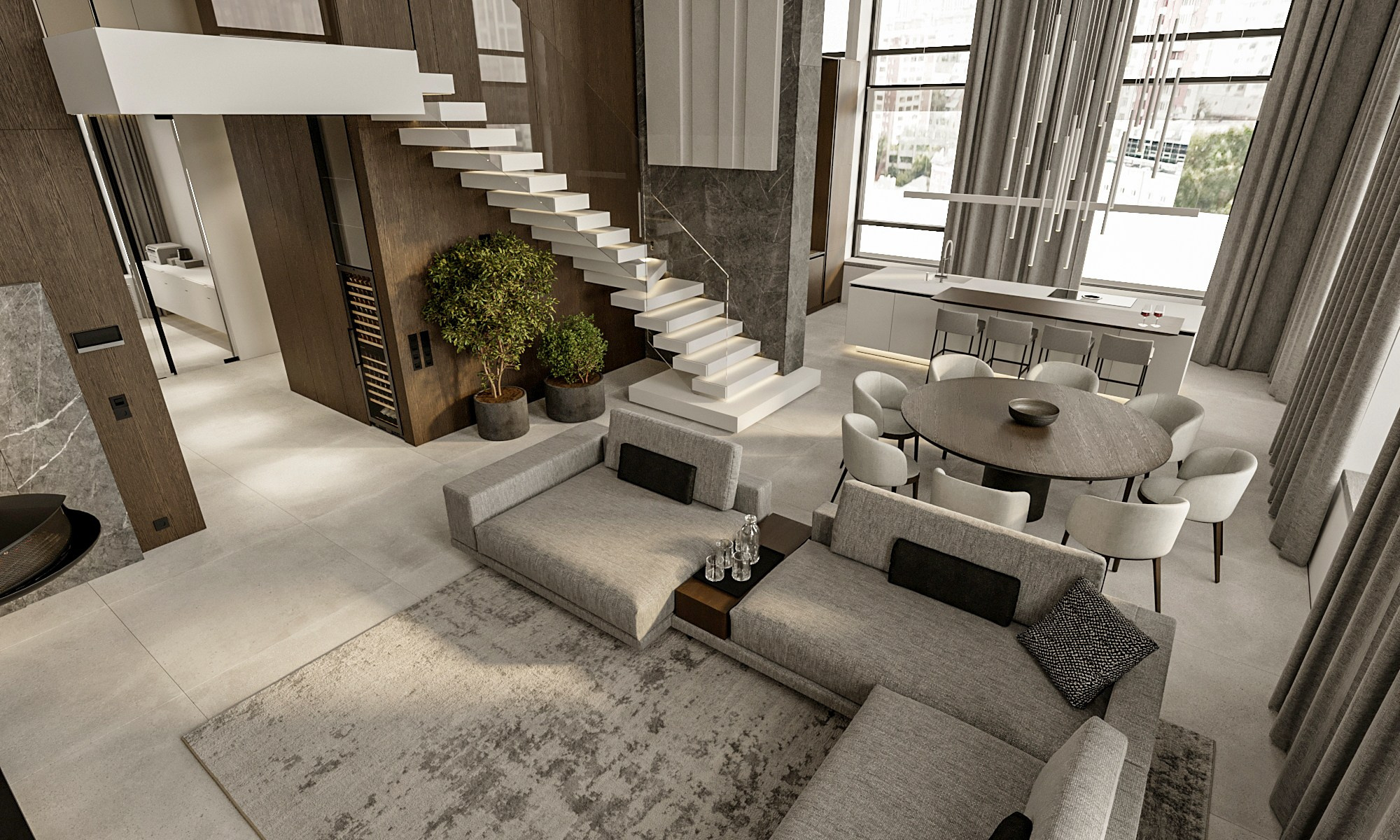 Новосибирск. Дизайн интерьера. Архитектура. MODELLISTA ARCHITECTS