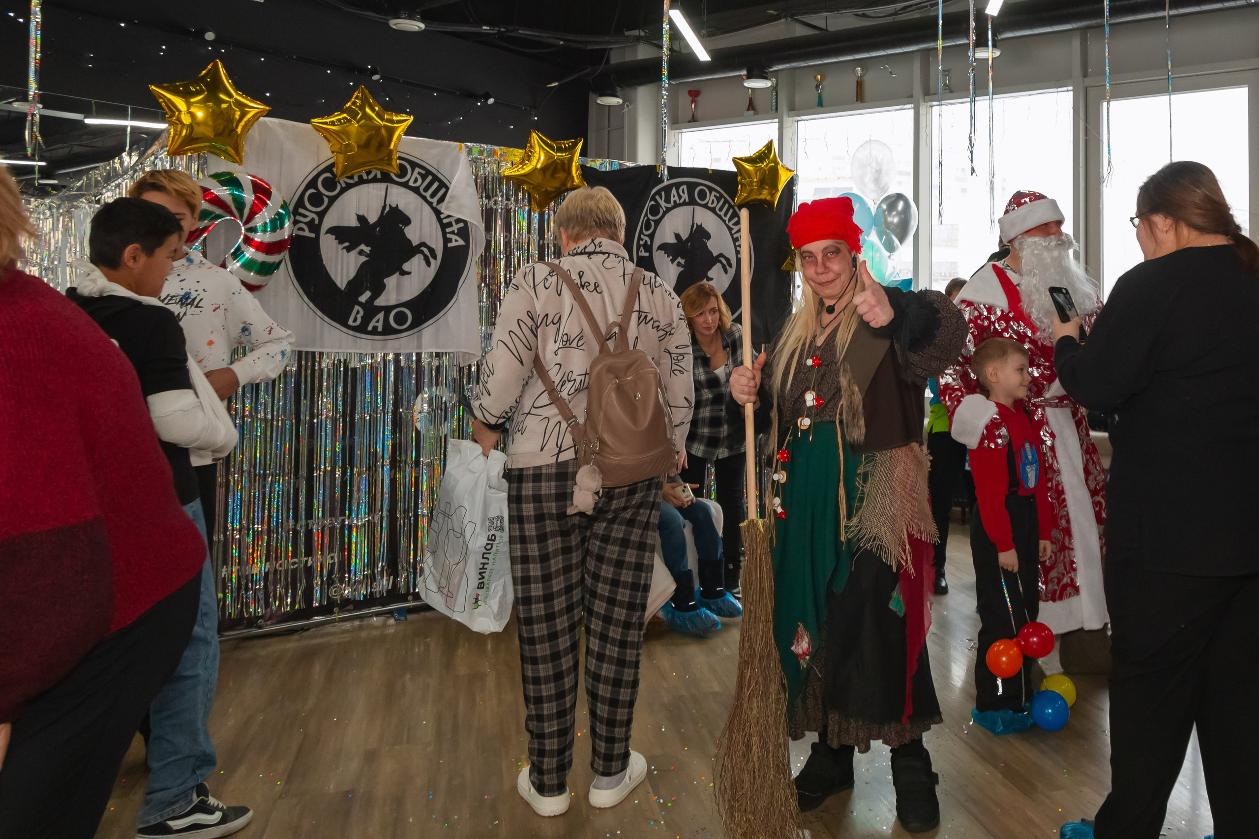 Новогодний праздник Русская Община ВАО. Фотограф Илья Варакин
