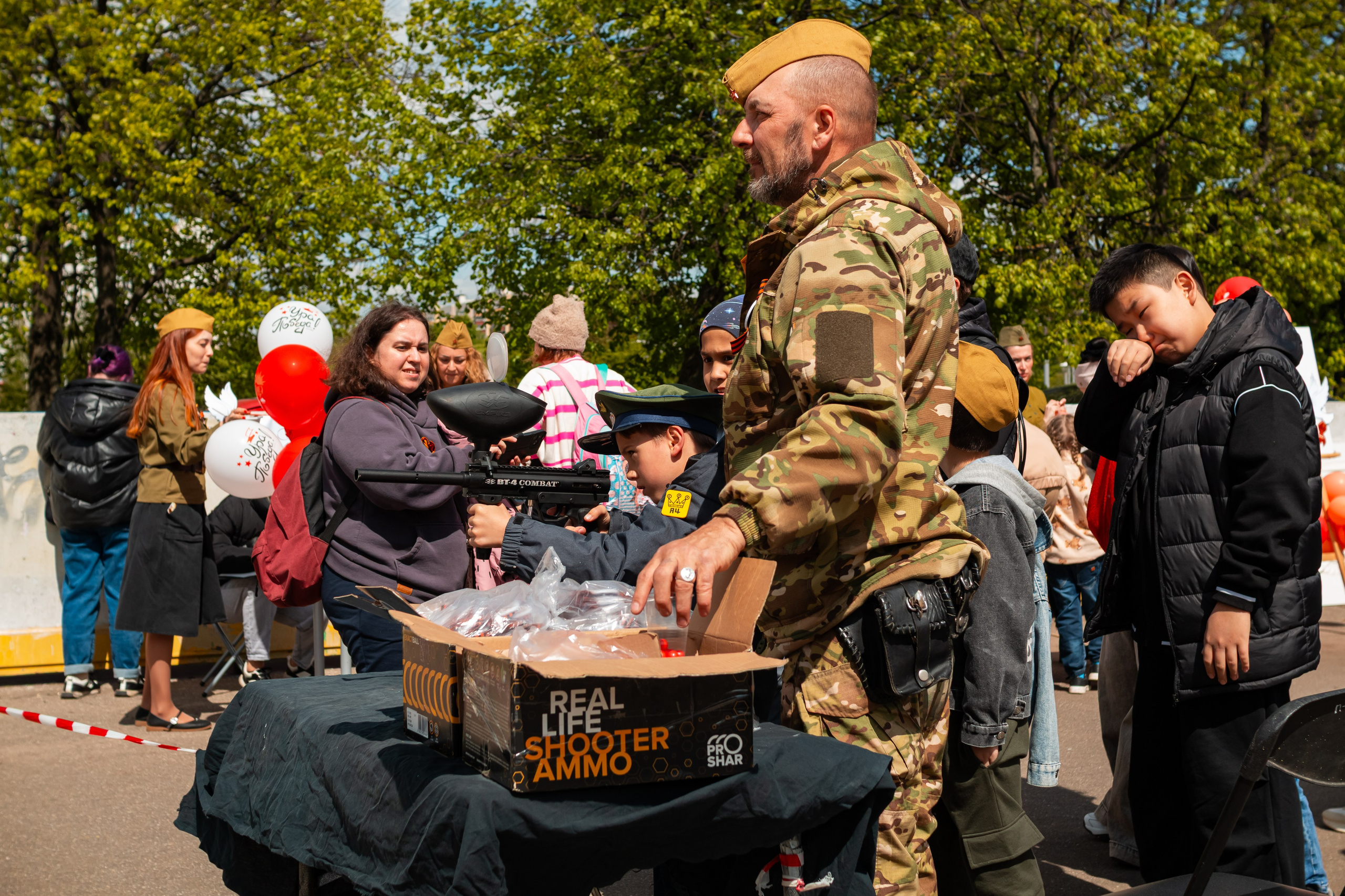 Репортаж с 9 мая 2025 года, День Победы! ВАО Москва. Фотограф Илья Варакин