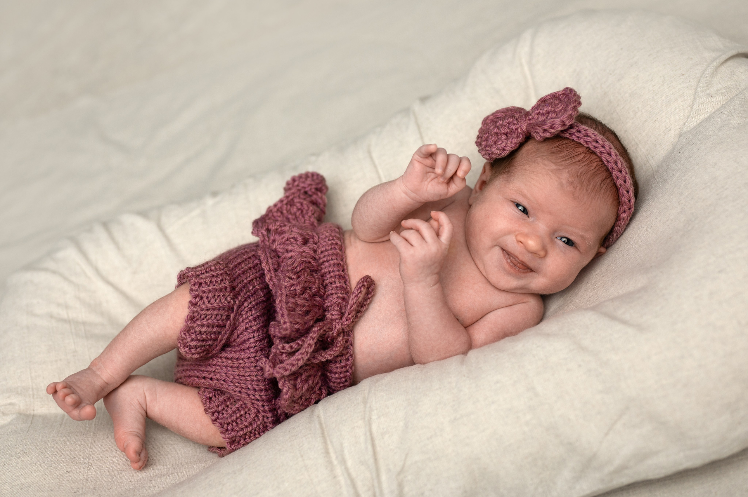 Саша 19 дней. Фотограф новорождённых Ольга Ушакова Москва