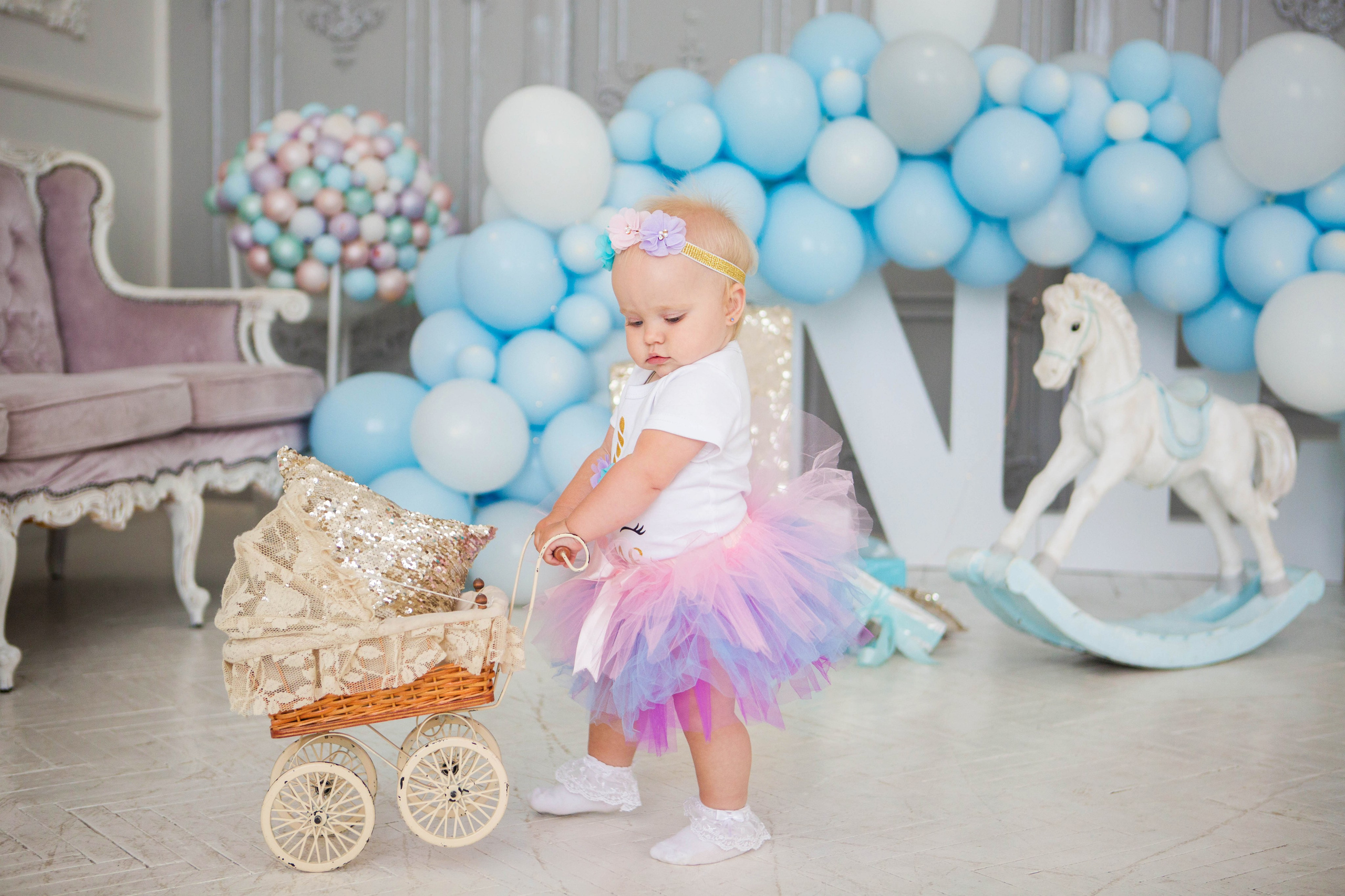 Мия, 1 год. Свадебный семейный и детский фотограф в Краснодаре Карина Федоровская