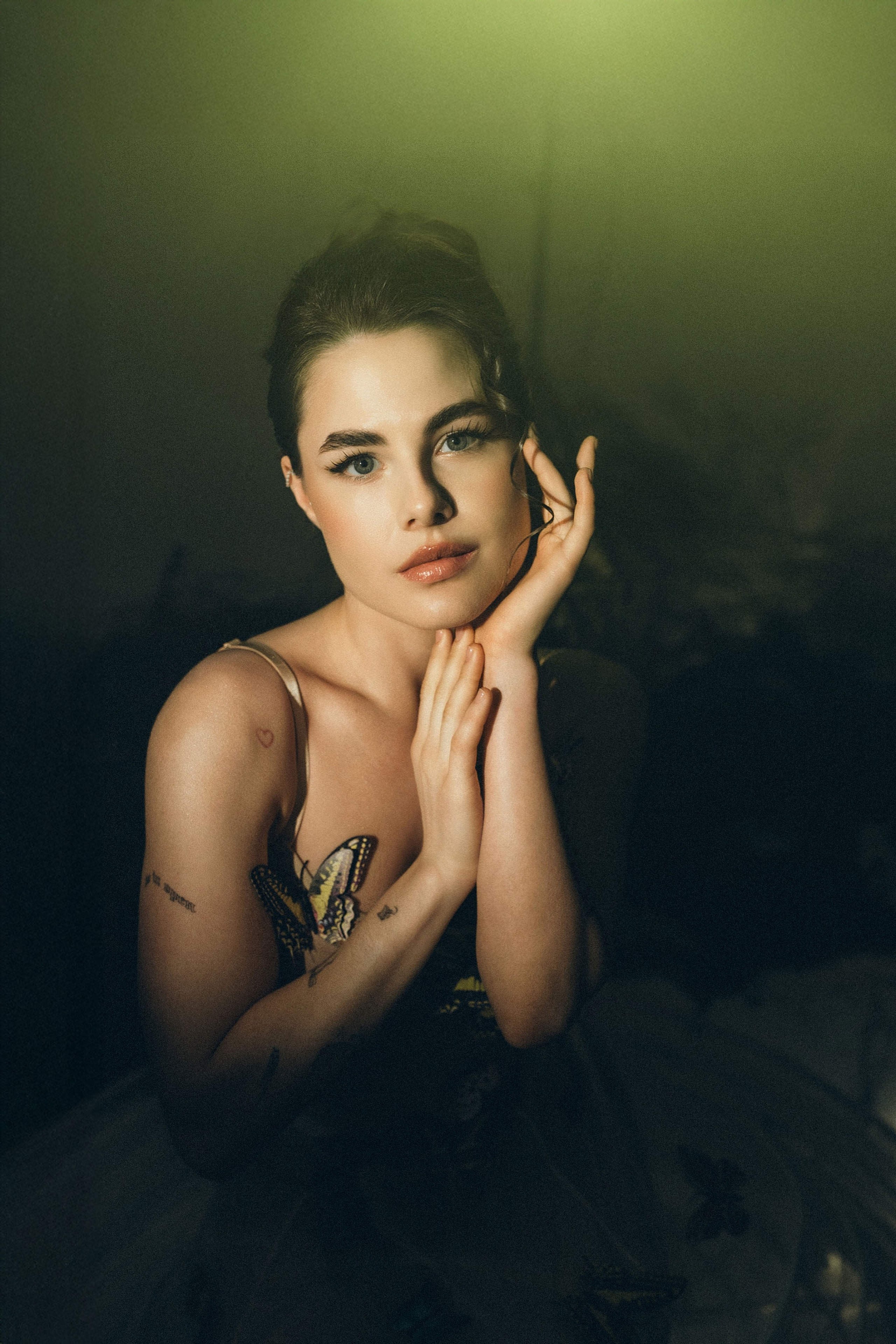 Мария с бабочками. Фотограф в Москве Ангелина Ким