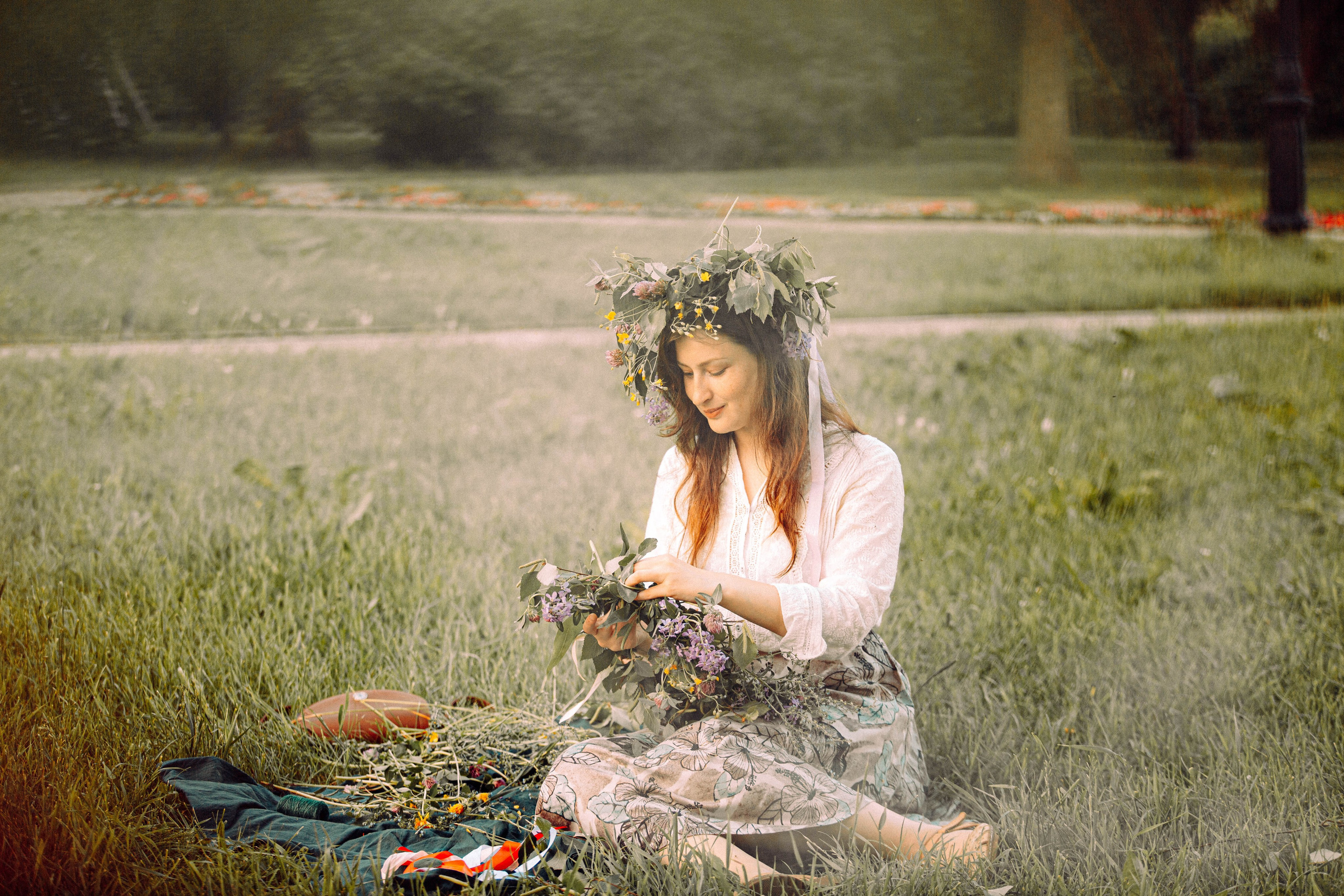 Девичьи венки. Арт-фотограф Крис Л. в Тобольске: портрет, семейные, свадьбы