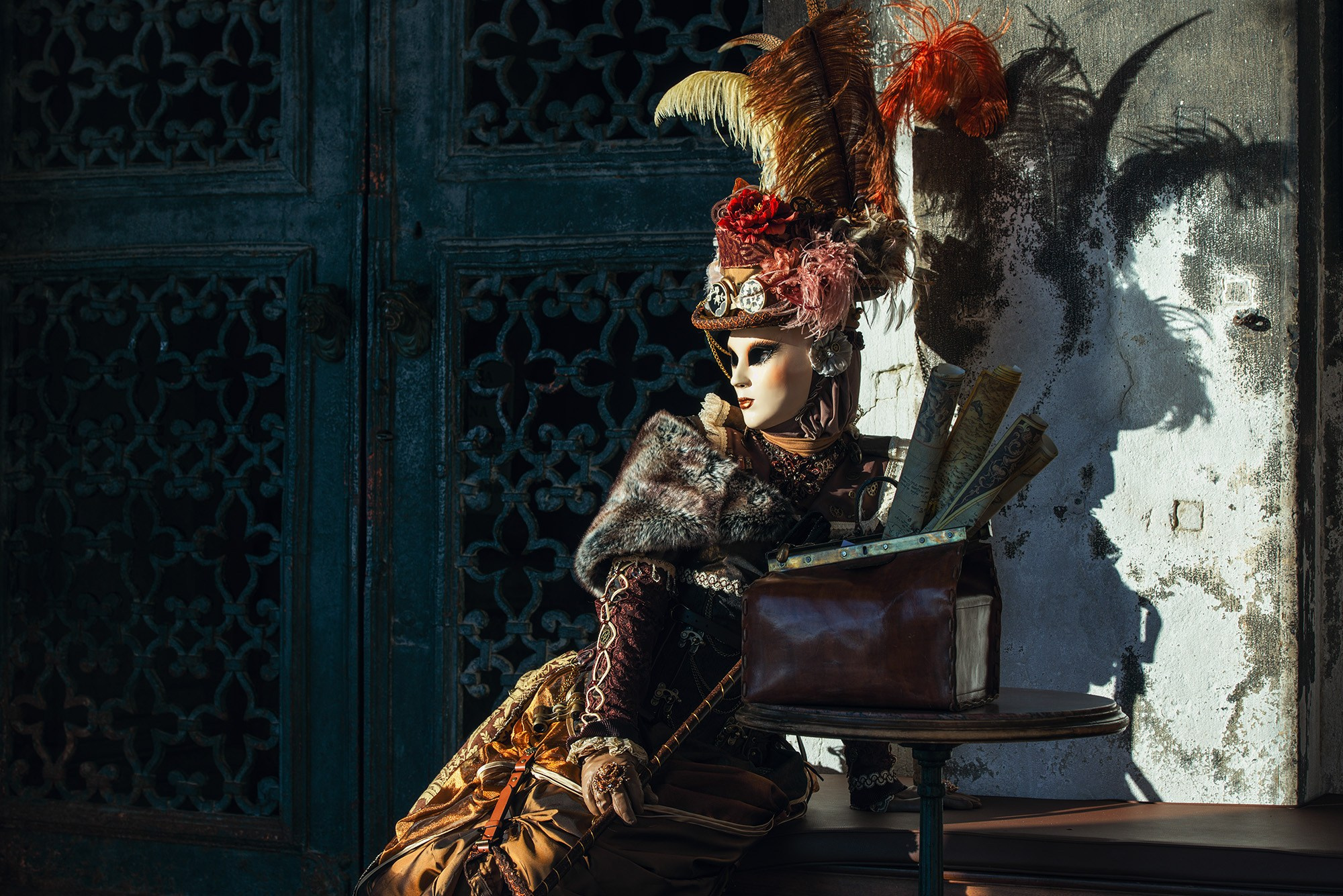 Фотографии Венецианского карнавала: Роскошные маски