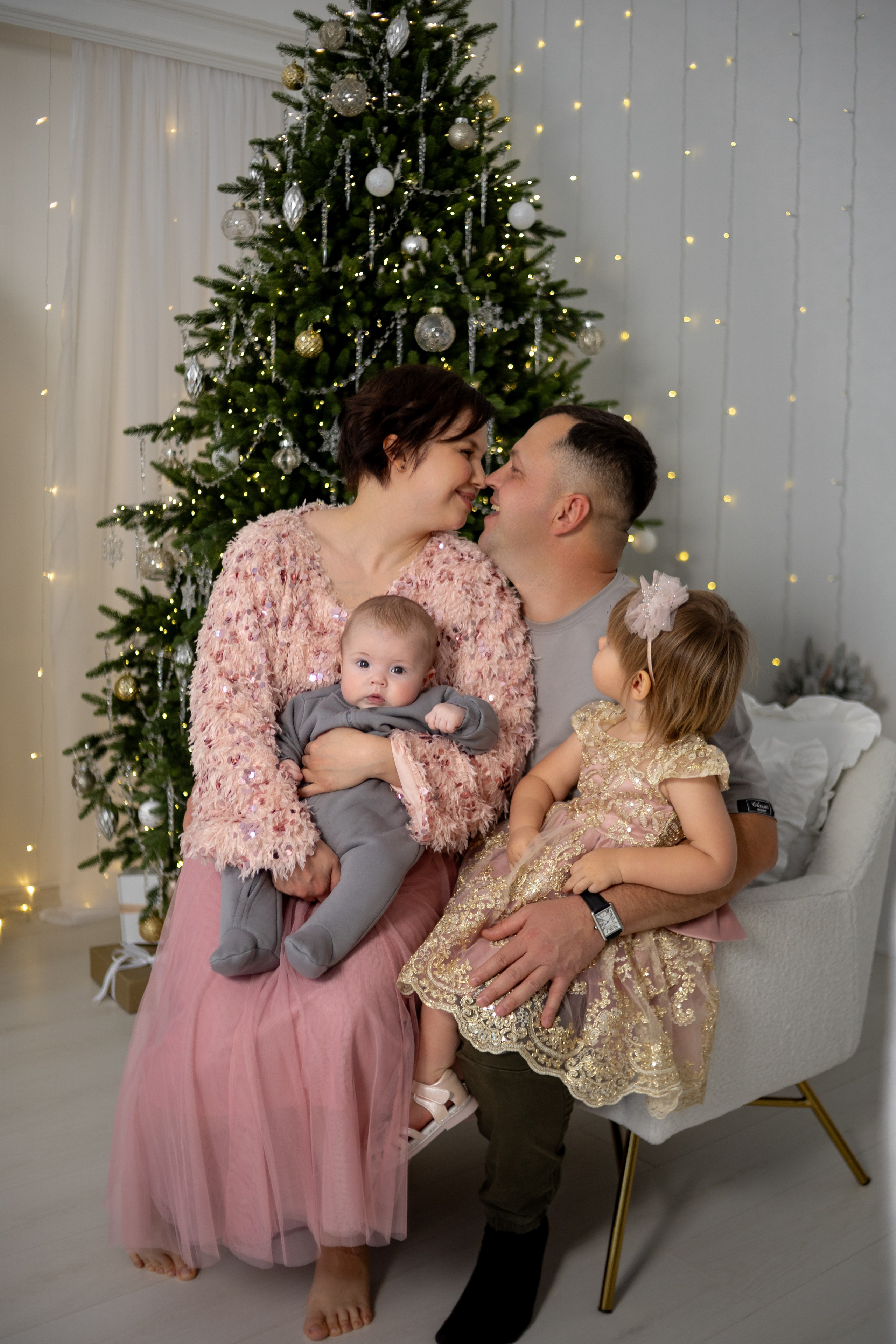 Мария с семьей. Семейный фотограф Гульцовская Екатерина