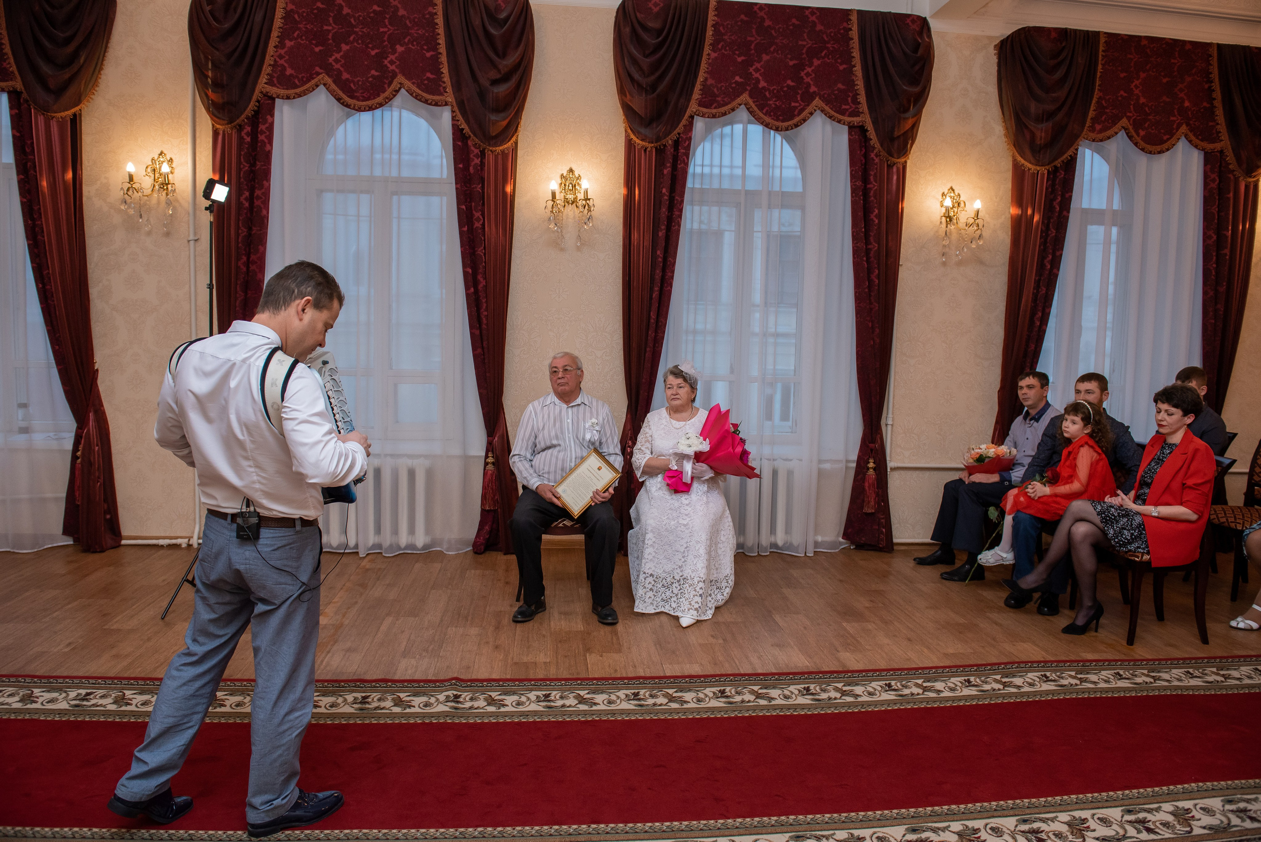 Золотая свадьба Холиных. Семейный и свадебный фотограф в Ельце Юлия Дякина