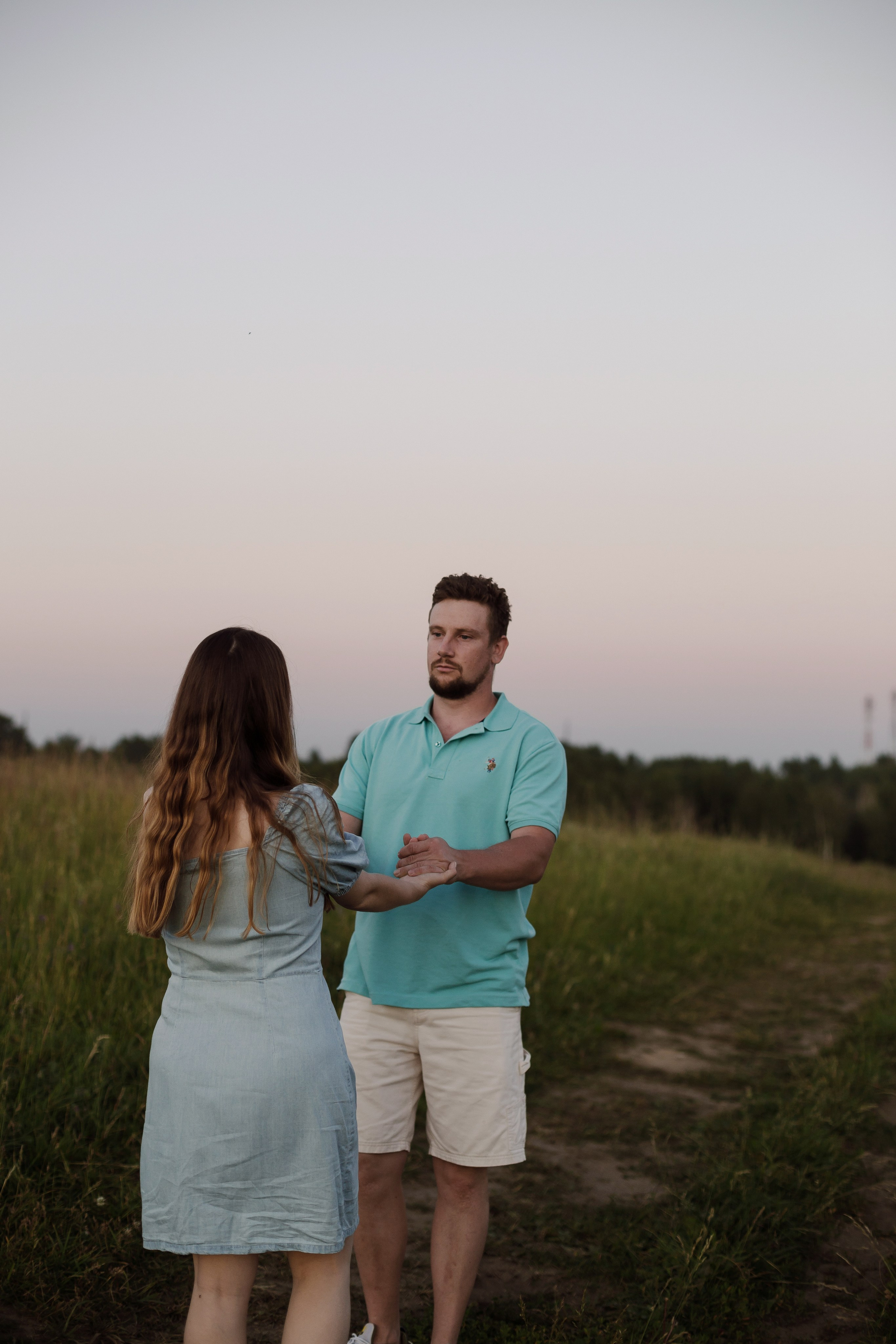 Колтушские высоты — Марина и Сергей. Портретный фотограф в Санкт-Петербурге Элина Ситникова