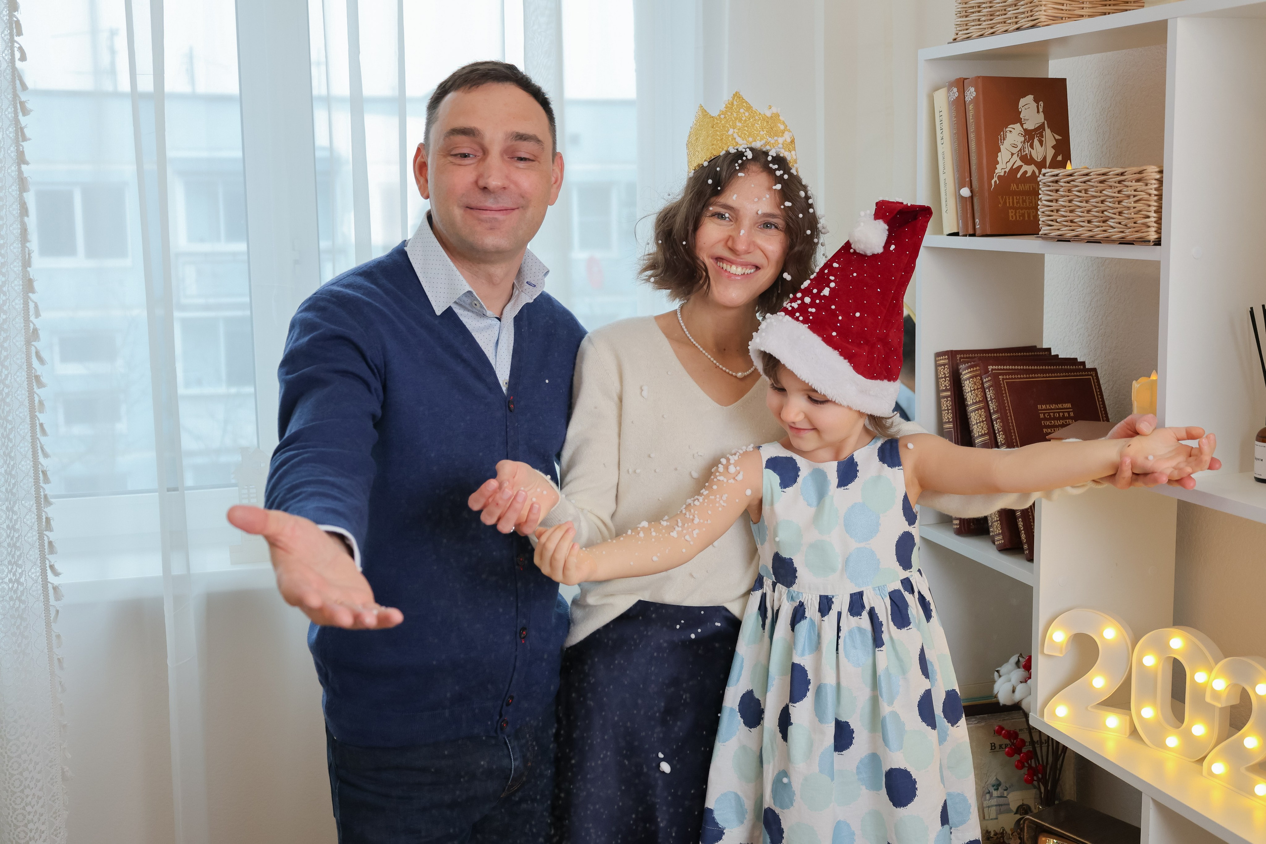 Новогодние семейные съёмки. Фотограф-хранитель ваших историй Евгения Кочеткова