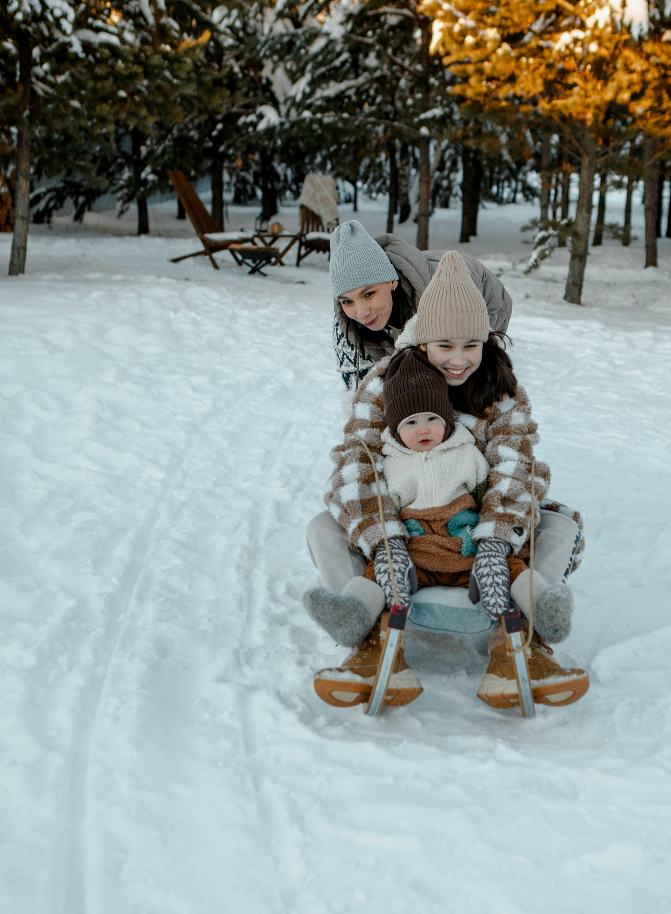 Новогодняя Семейная фотосессия. Свадебный и семейный фотограф Ибрагимова Мария из Екатеринбурга